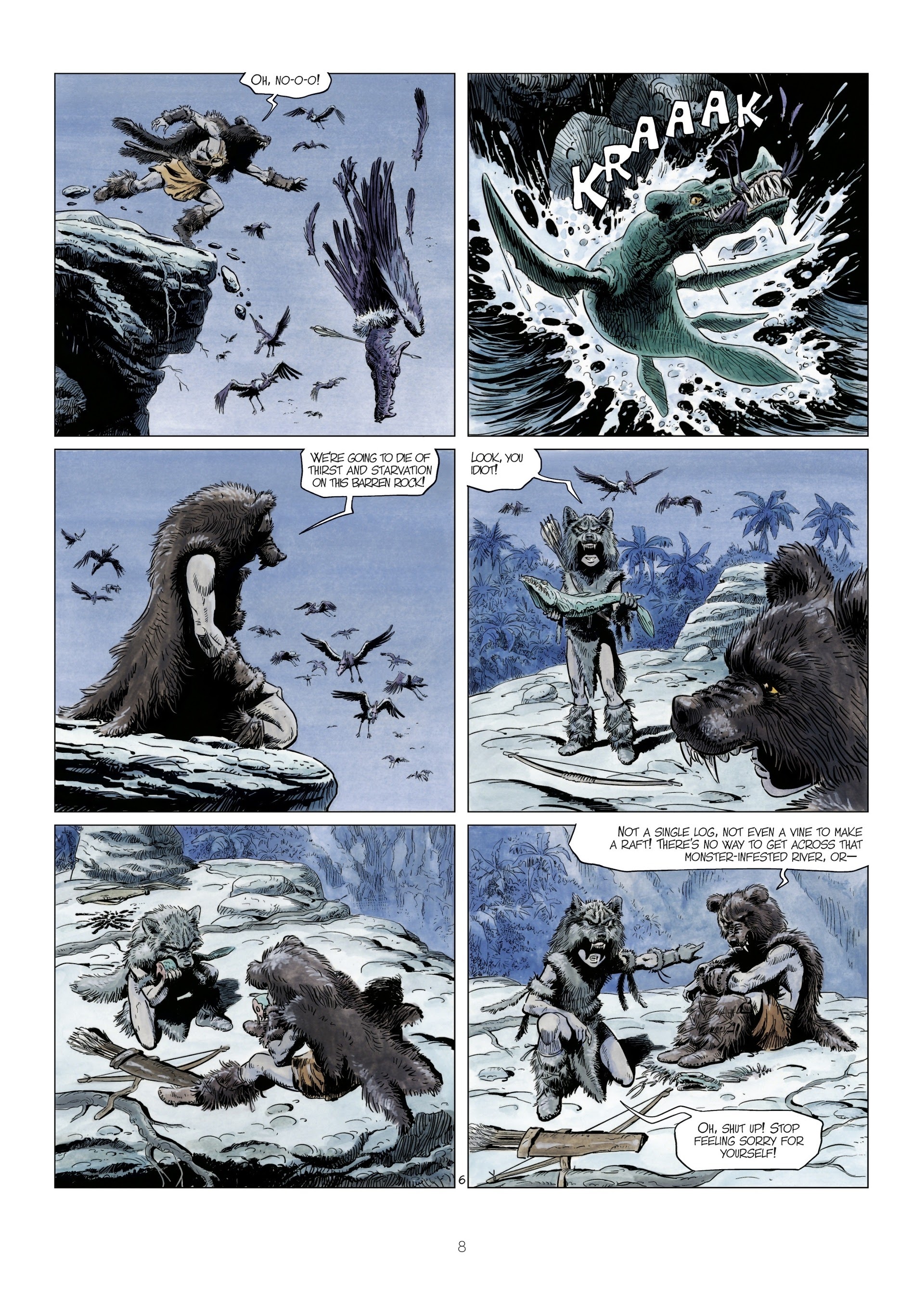 Read online The World of Thorgal: Wolfcub comic -  Issue #3 - 10