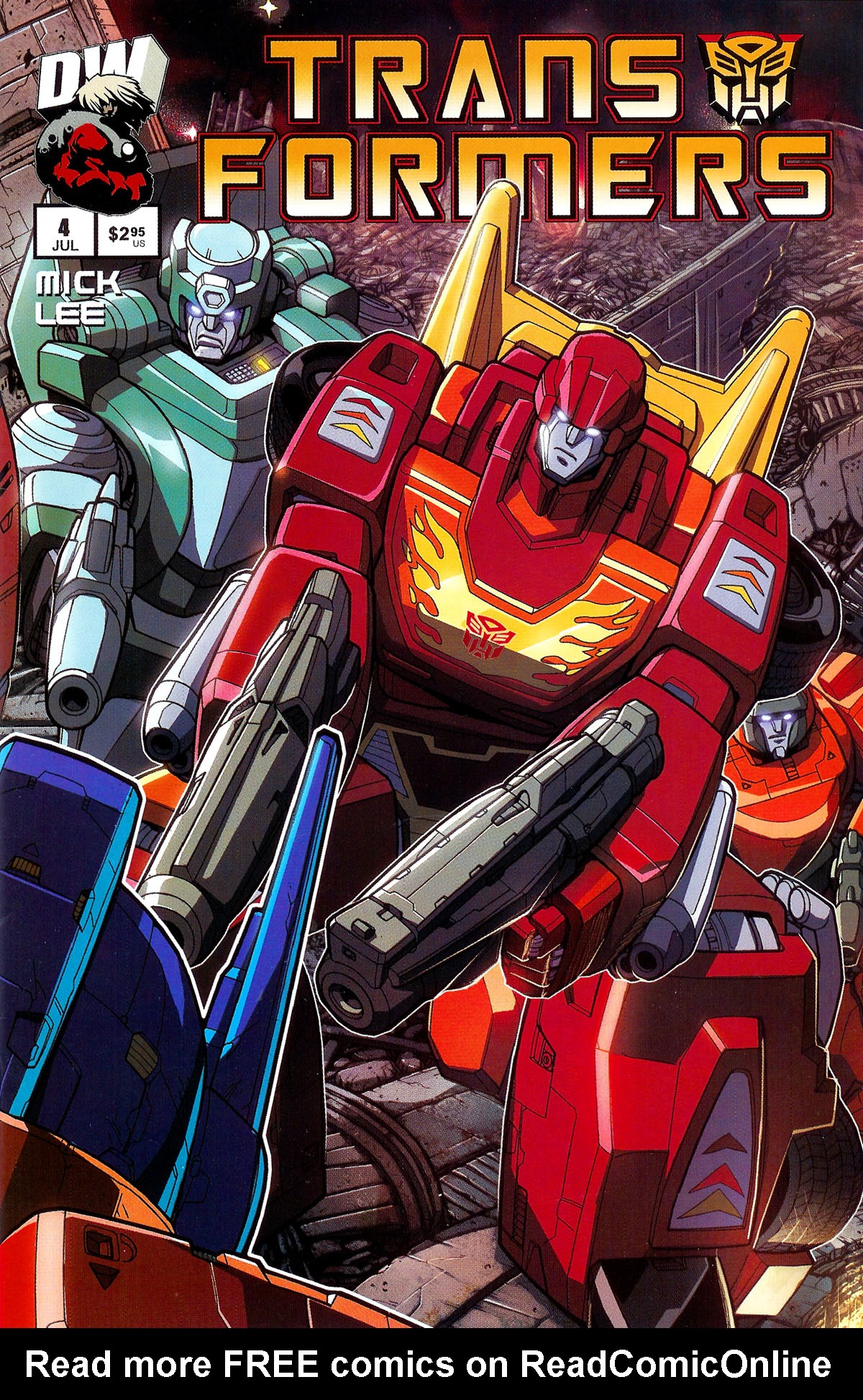 Read online Transformers: Generation 1 (2003) comic -  Issue #4 - 1