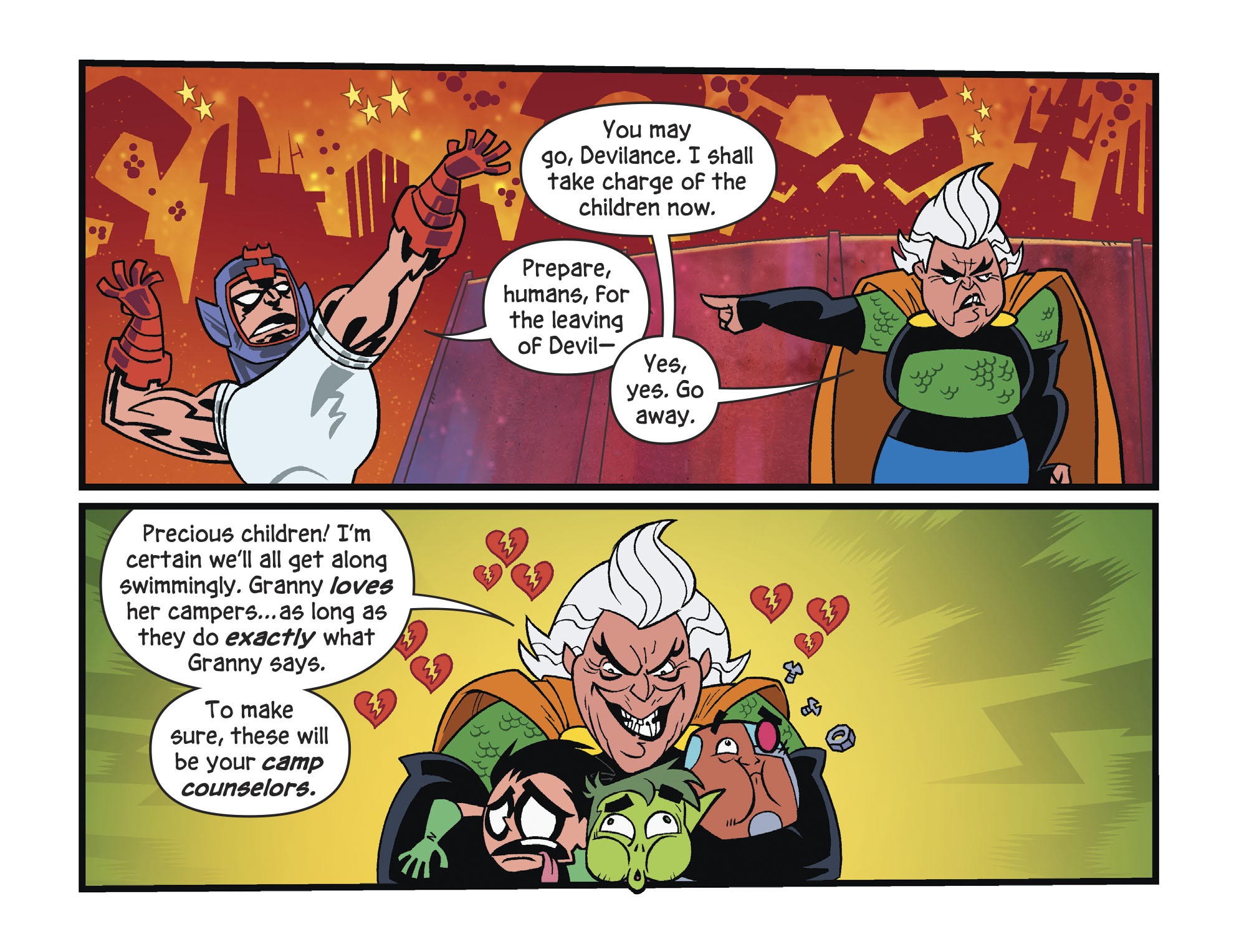 Read online Teen Titans Go! To Camp comic -  Issue #3 - 13