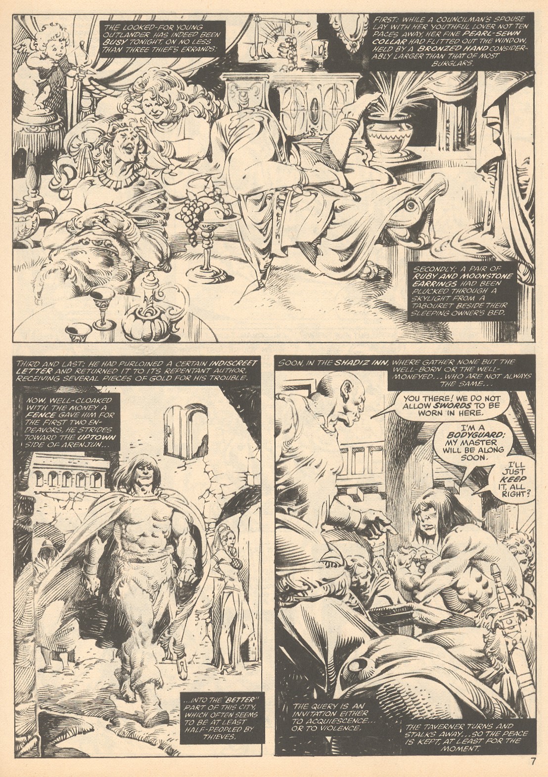 Read online The Savage Sword Of Conan comic -  Issue #53 - 7