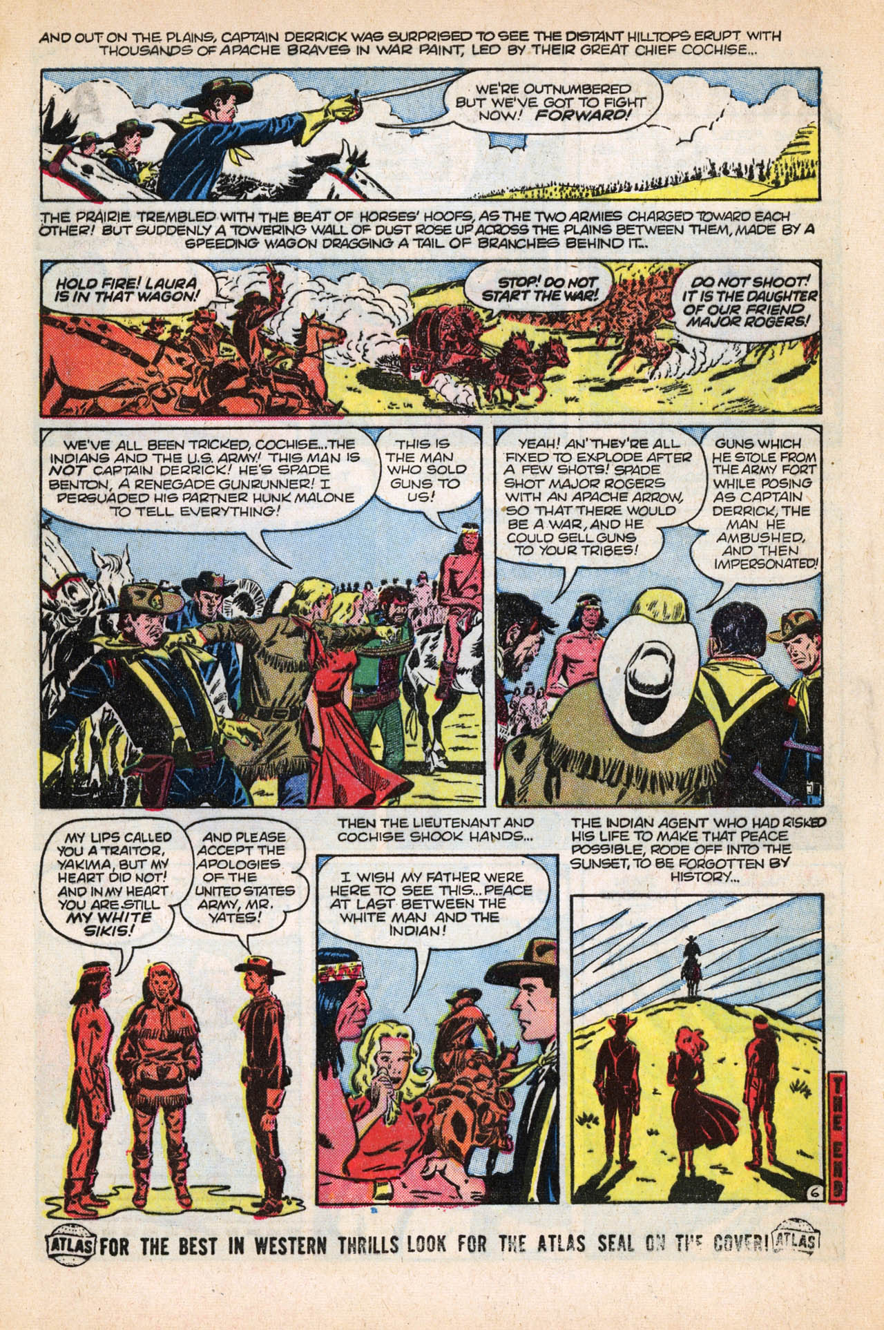 Read online Cowboy Action comic -  Issue #7 - 8
