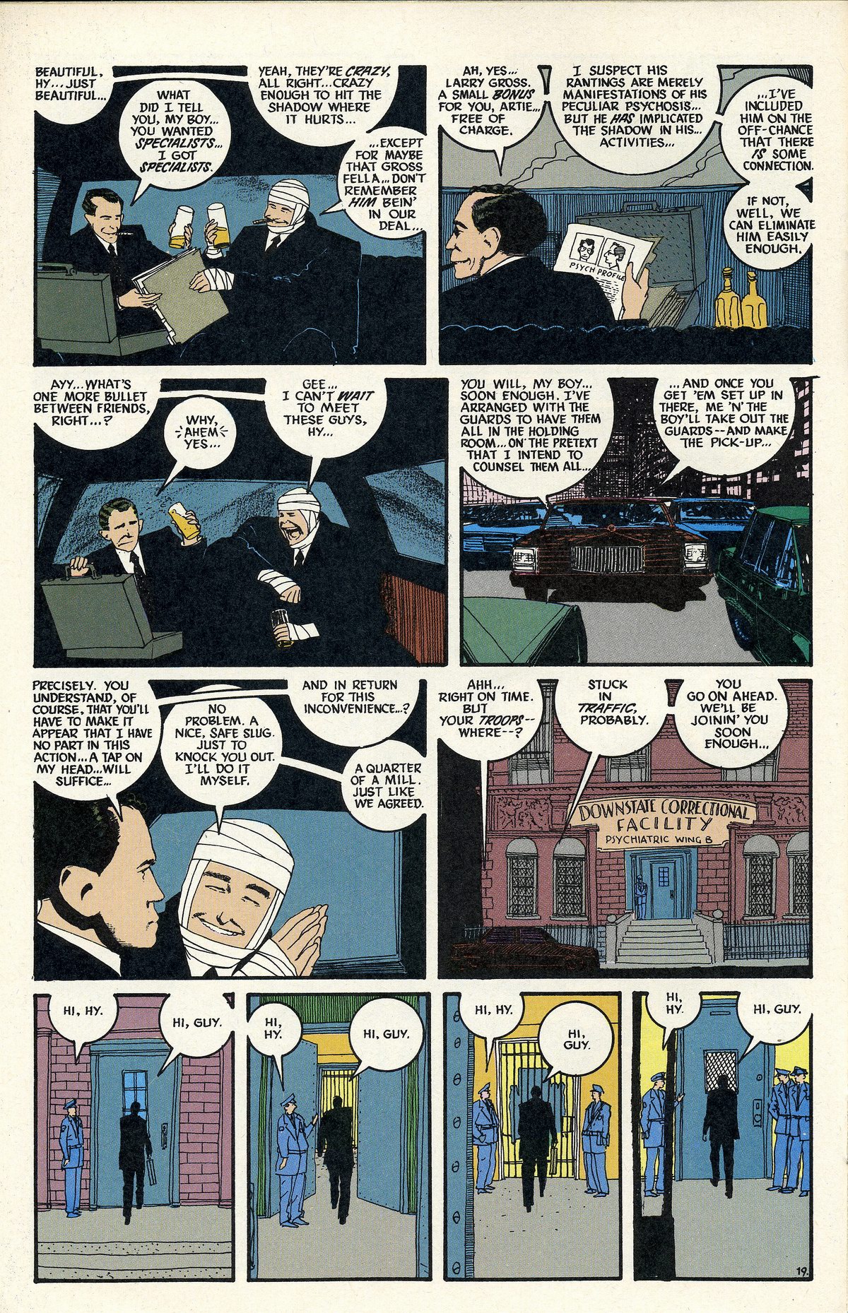 Read online The Shadow (1987) comic -  Issue #10 - 24