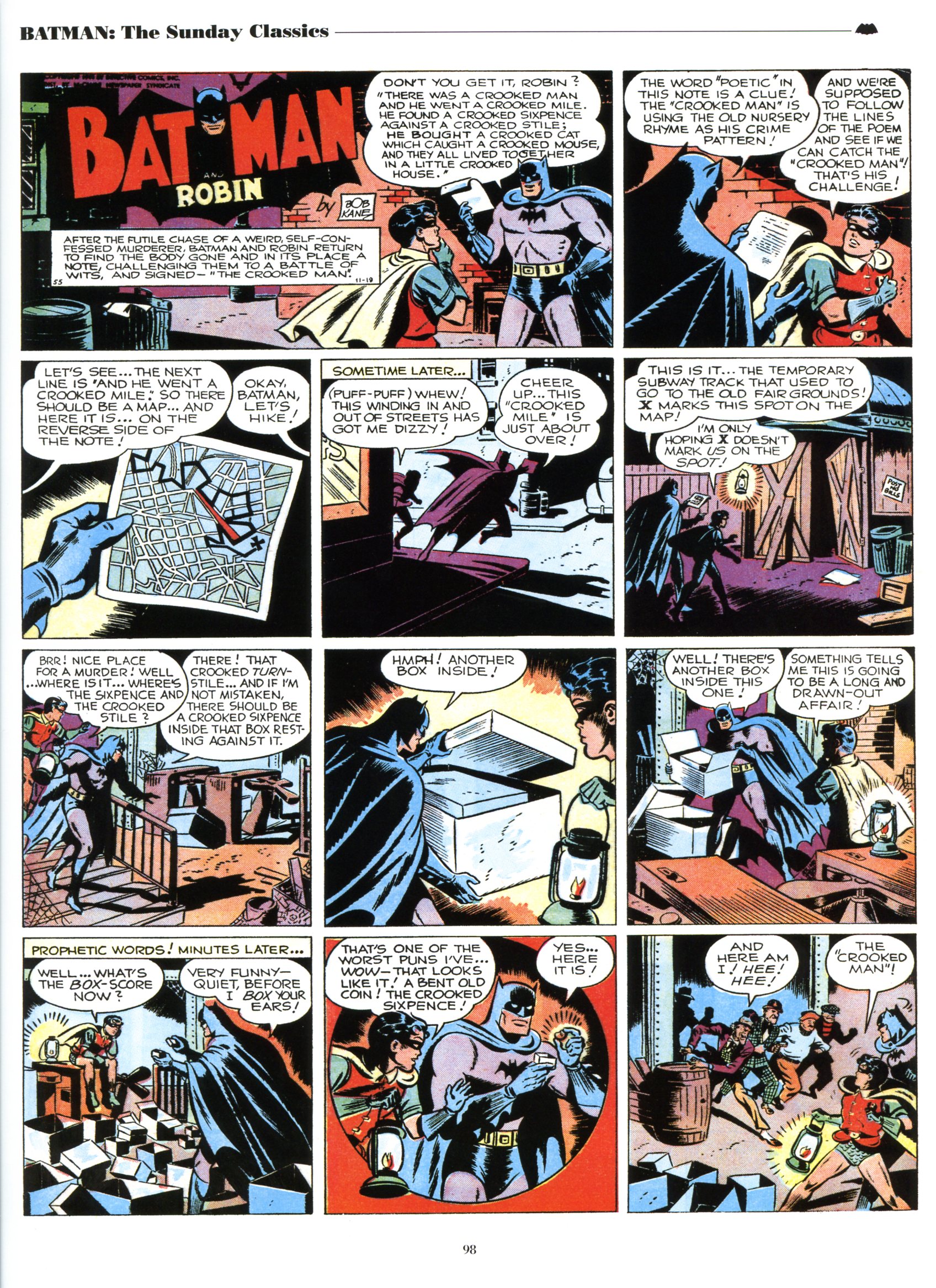 Read online Batman: The Sunday Classics comic -  Issue # TPB - 104