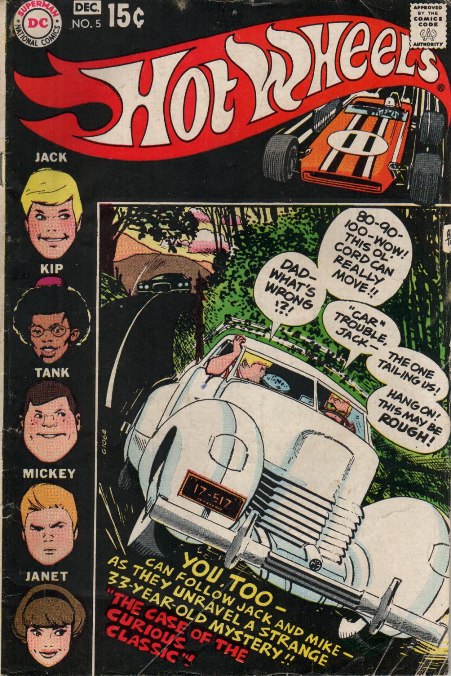 Read online Hot Wheels comic -  Issue #5 - 1