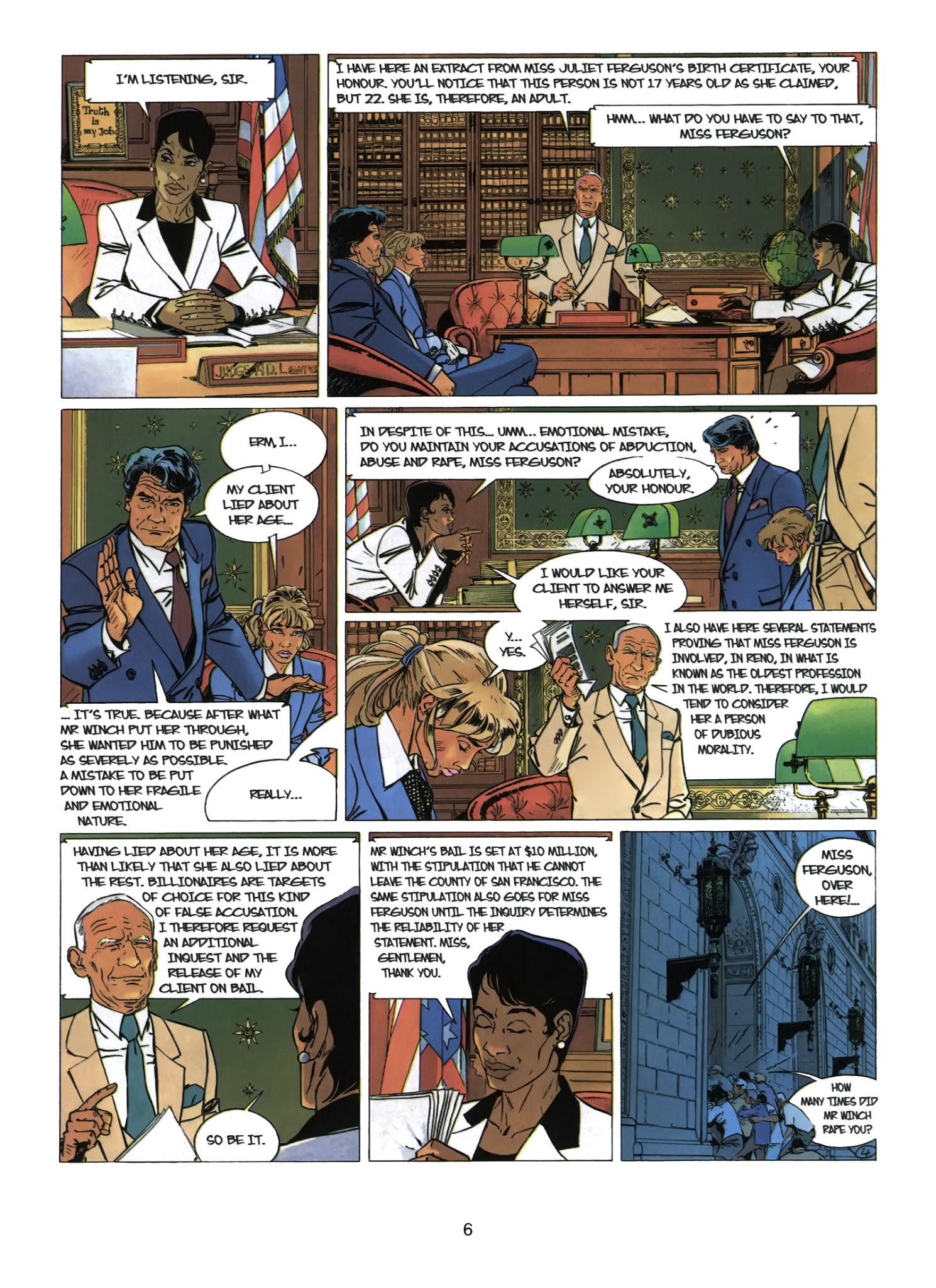 Read online Largo Winch comic -  Issue # TPB 8 - 8