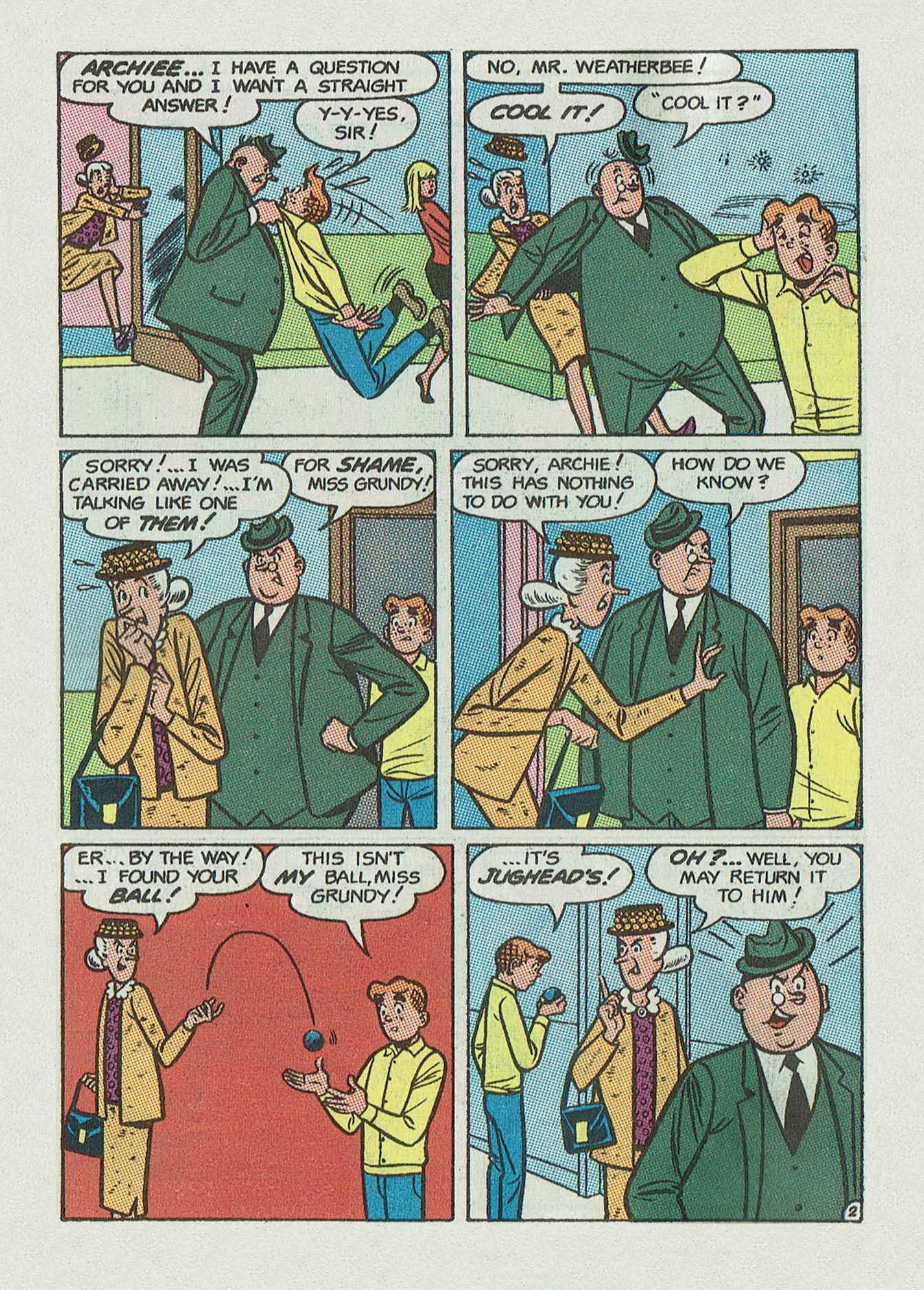 Read online Archie Annual Digest Magazine comic -  Issue #60 - 56