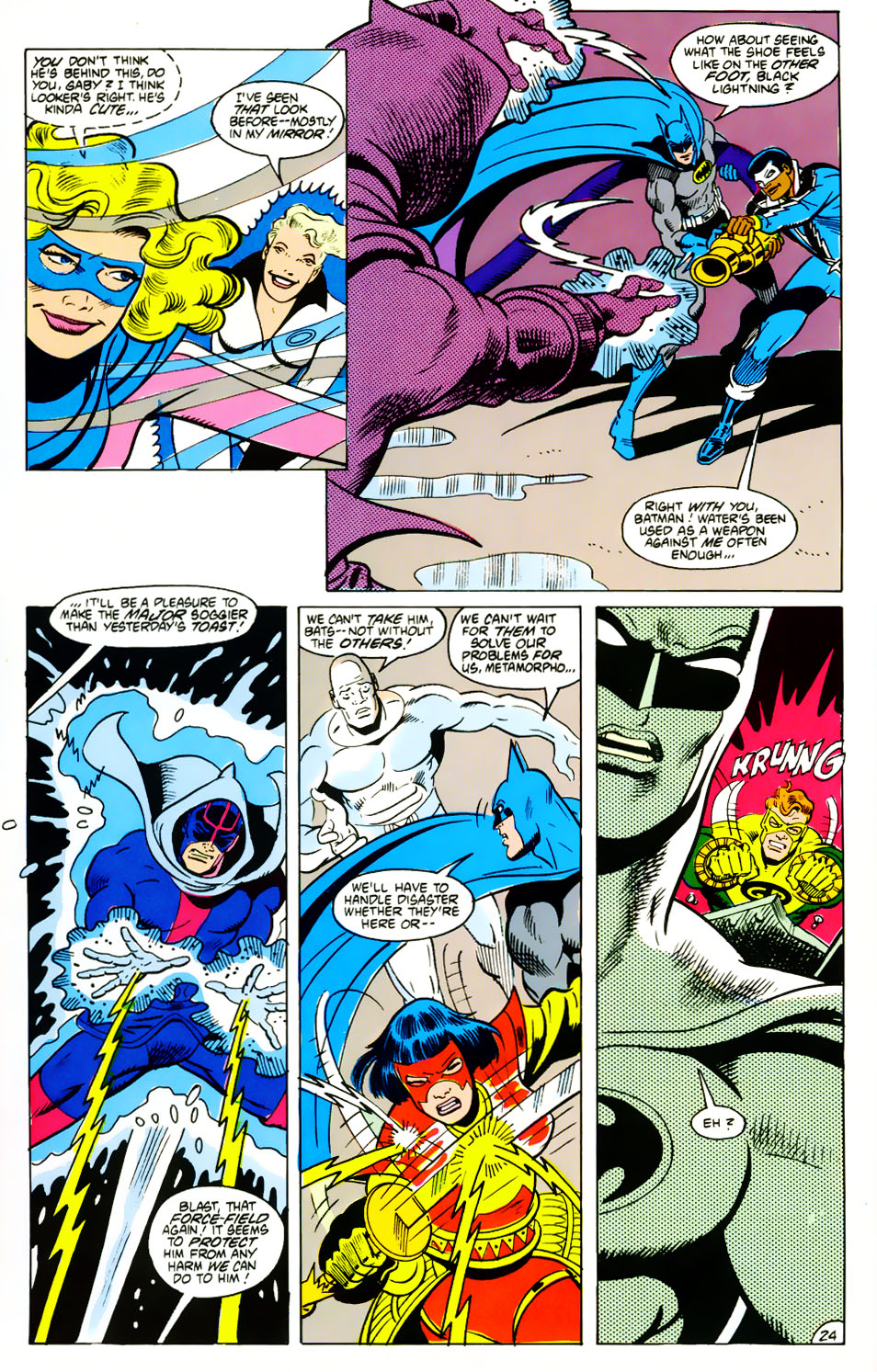 Read online The Outsiders (1985) comic -  Issue #25 - 25