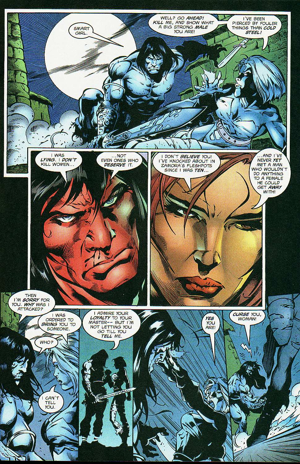Read online Conan: Lord of the Spiders comic -  Issue #1 - 21