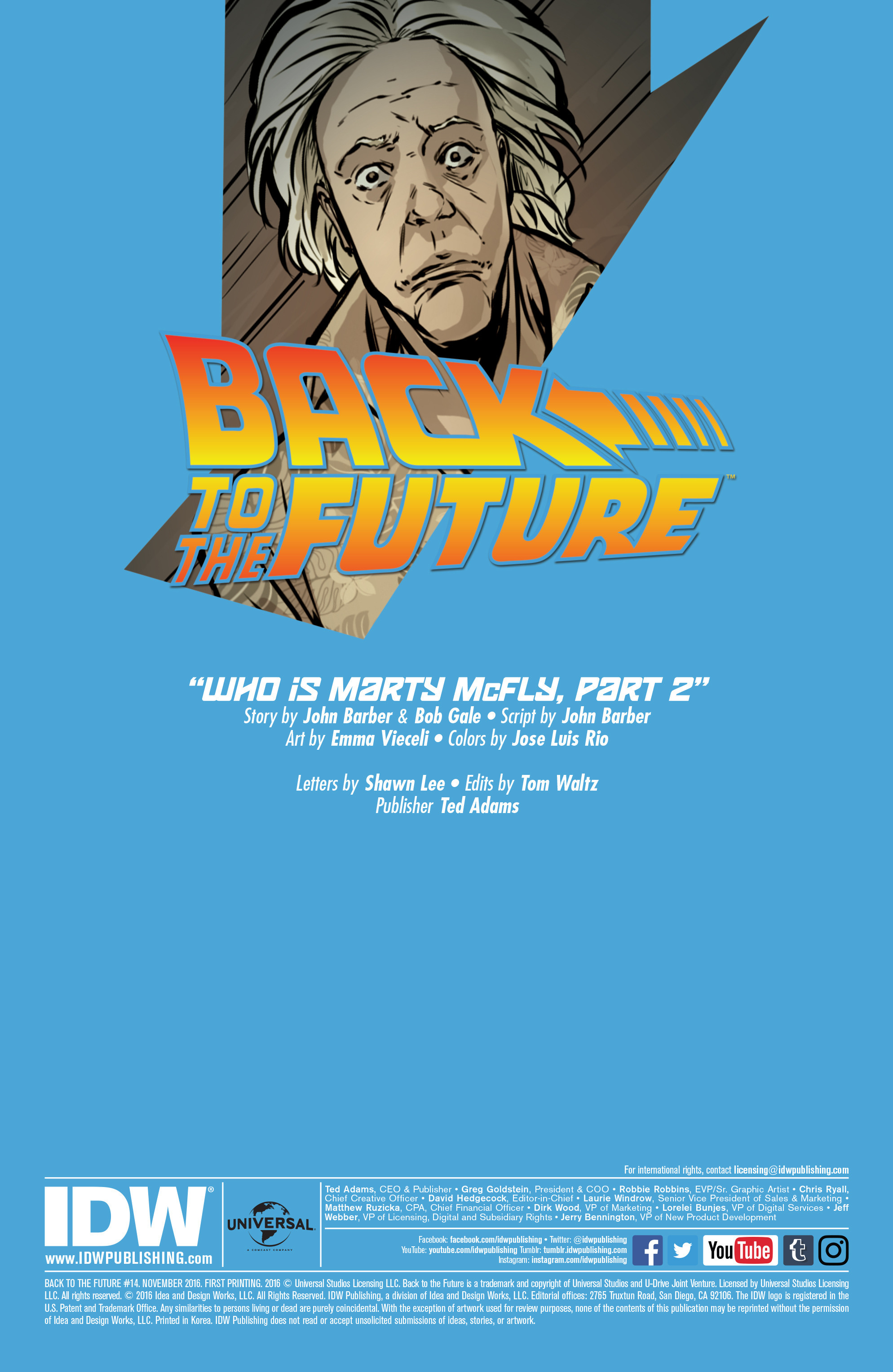 Read online Back to the Future (2015) comic -  Issue #14 - 2