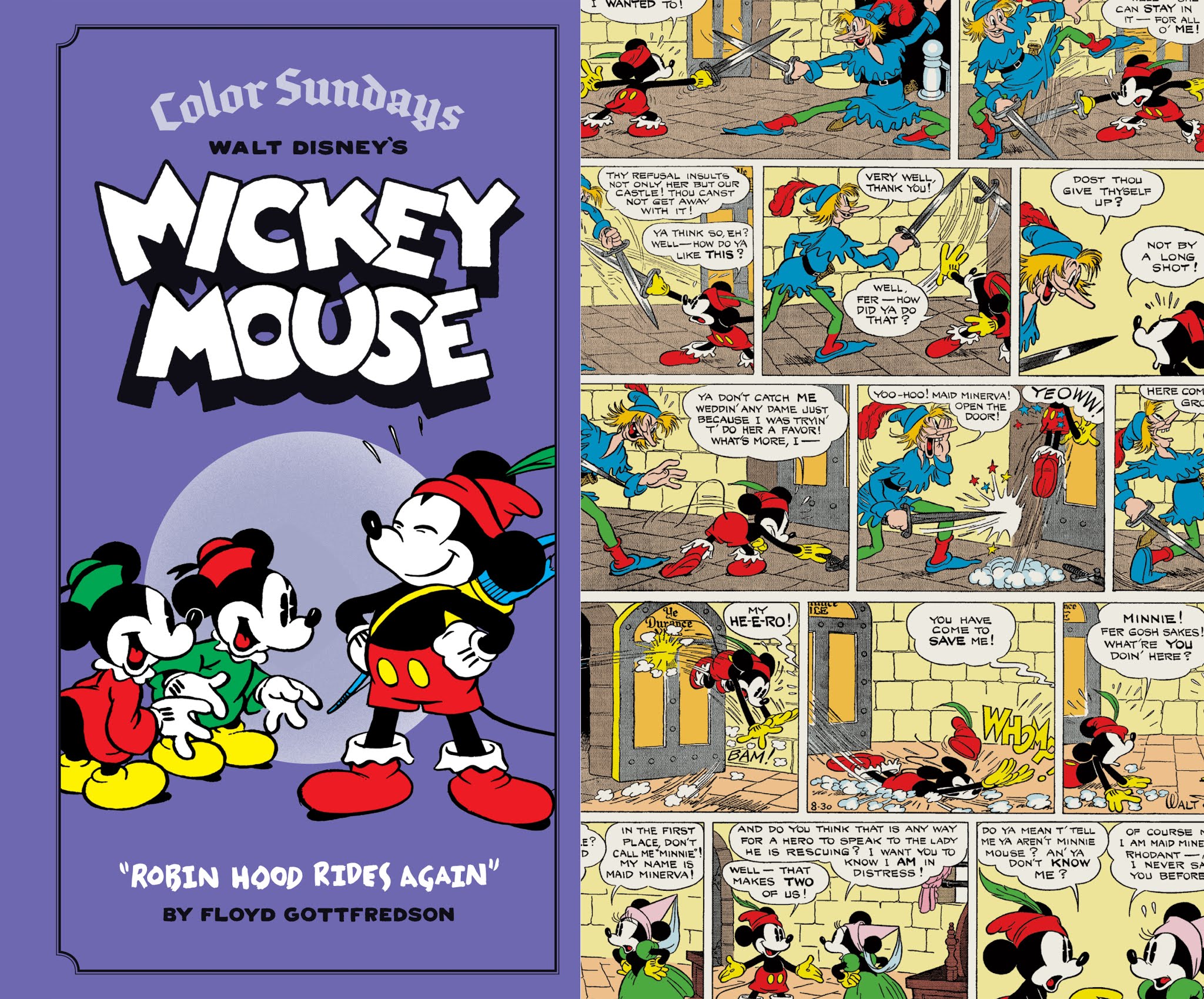 Read online Walt Disney's Mickey Mouse Color Sundays comic -  Issue # TPB 2 (Part 1) - 1