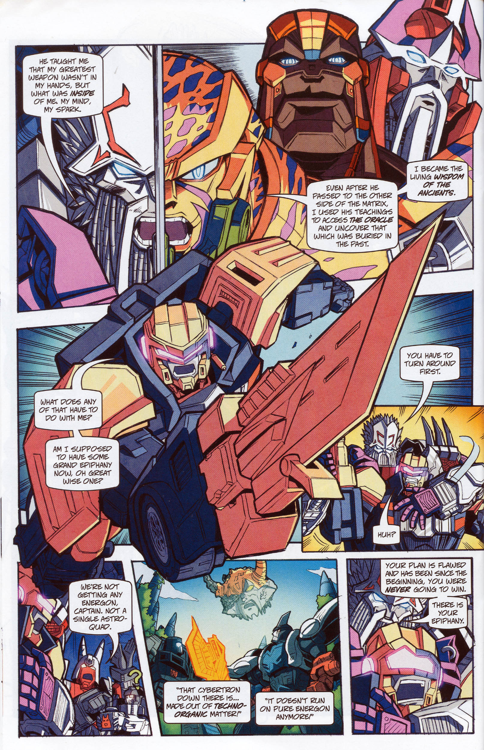 Read online Transformers: Timelines comic -  Issue #10 - 22