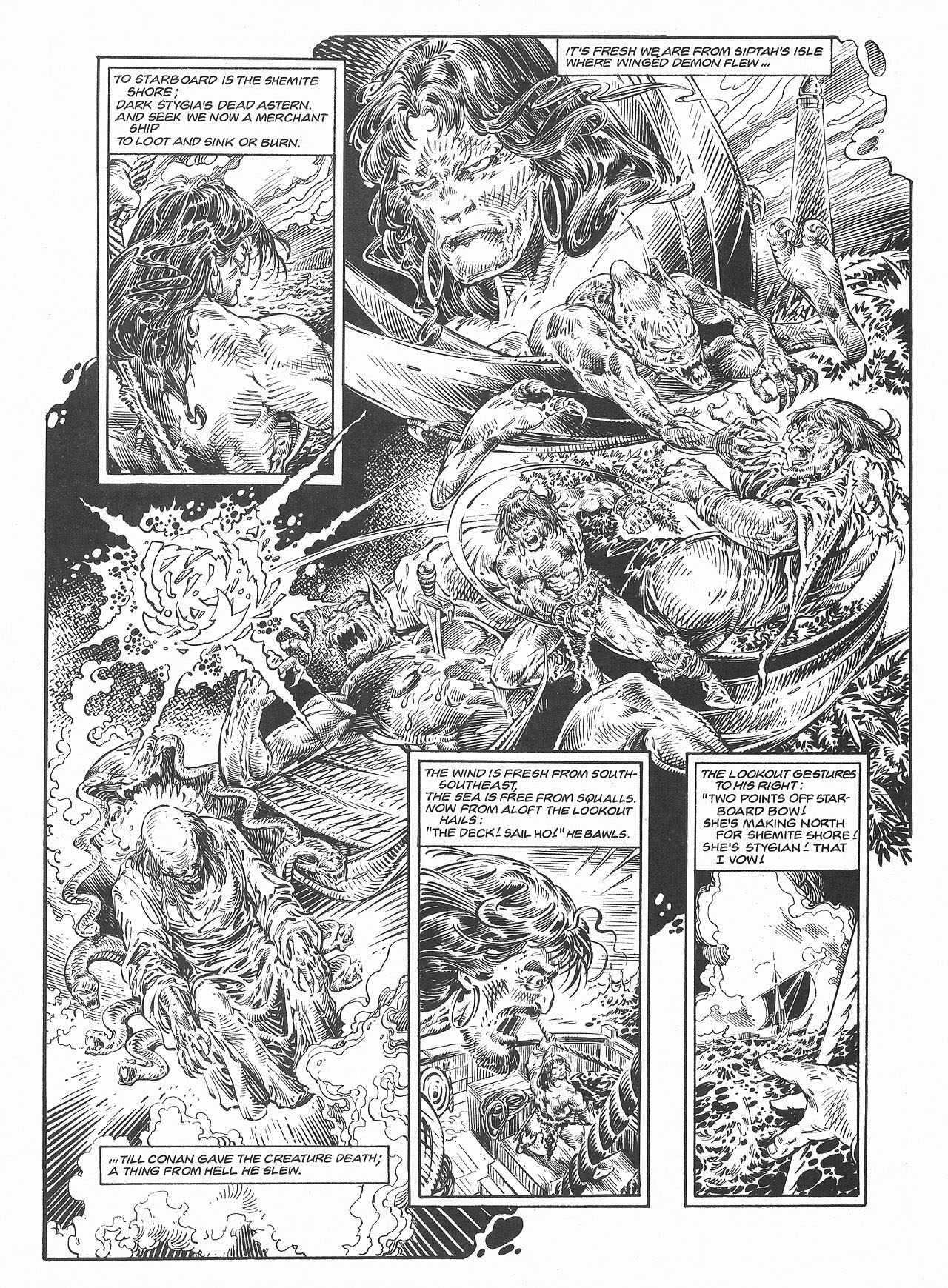 Read online The Savage Sword Of Conan comic -  Issue #227 - 20