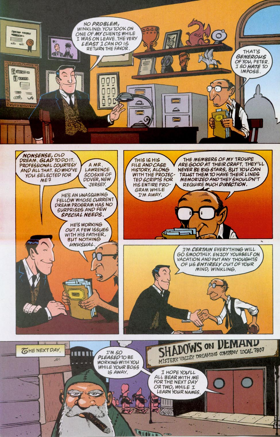 Read online The Sandman Presents: Everything You Always Wanted to Know About Dreams...But Were Afraid to Ask comic -  Issue # Full - 5