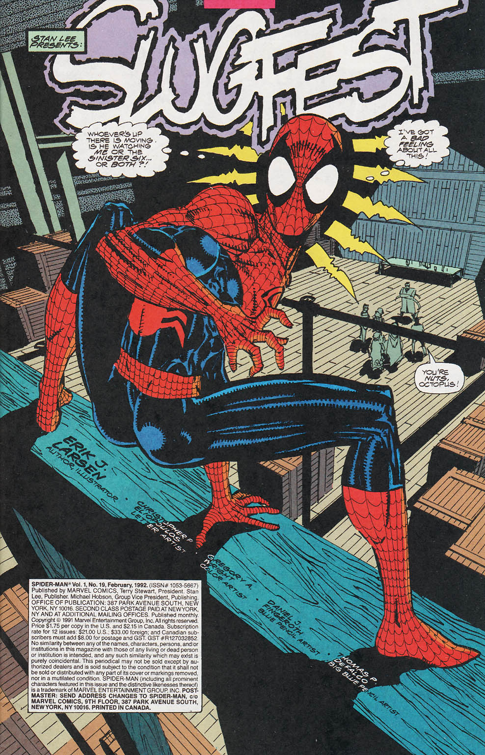 Read online Spider-Man (1990) comic -  Issue #19 - Slugfest - 2