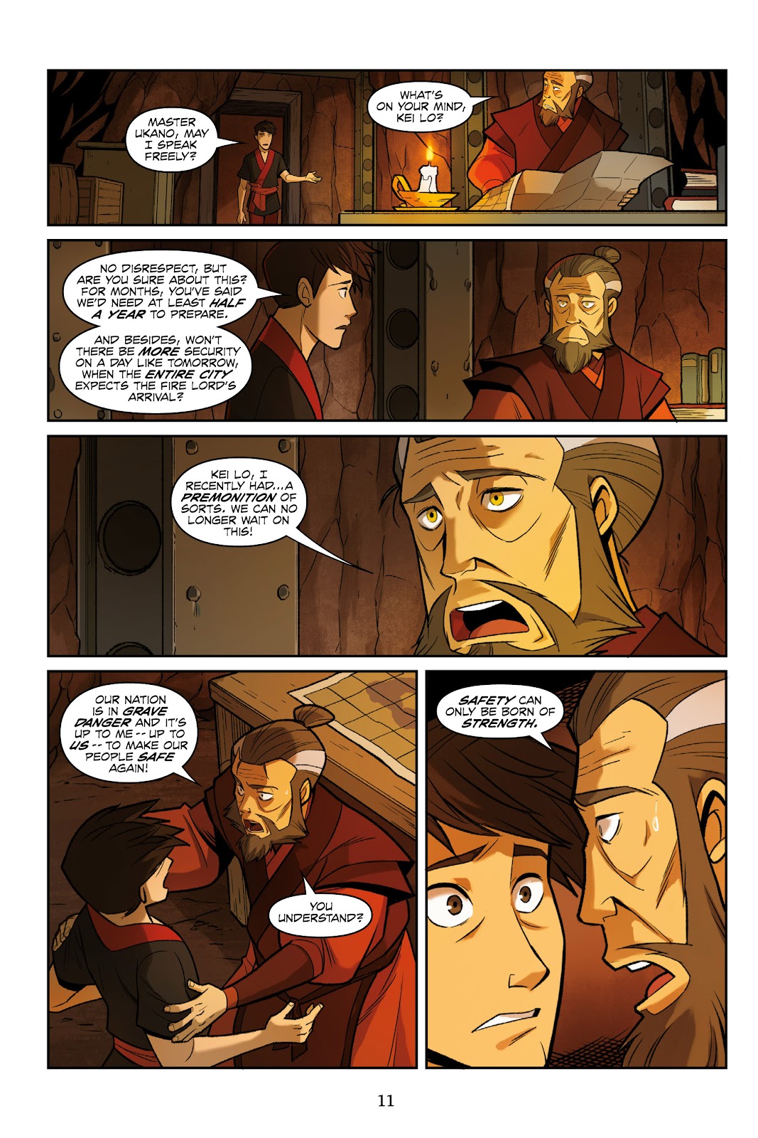 Nickelodeon Avatar: The Last Airbender - Smoke and Shadow issue Part 1 - Page 11
