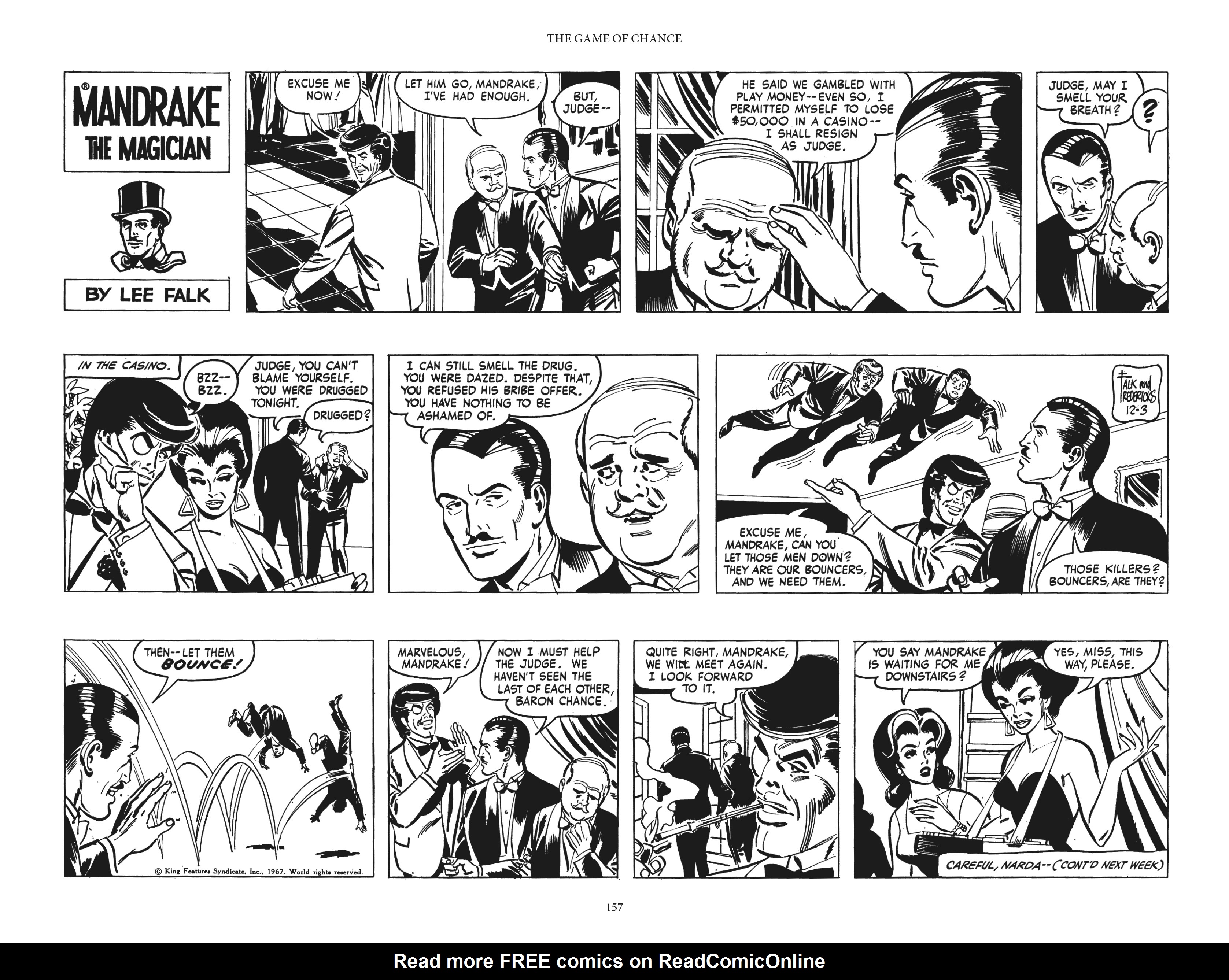 Read online Mandrake the Magician: The Fred Fredricks Sundays comic -  Issue # TPB (Part 2) - 58