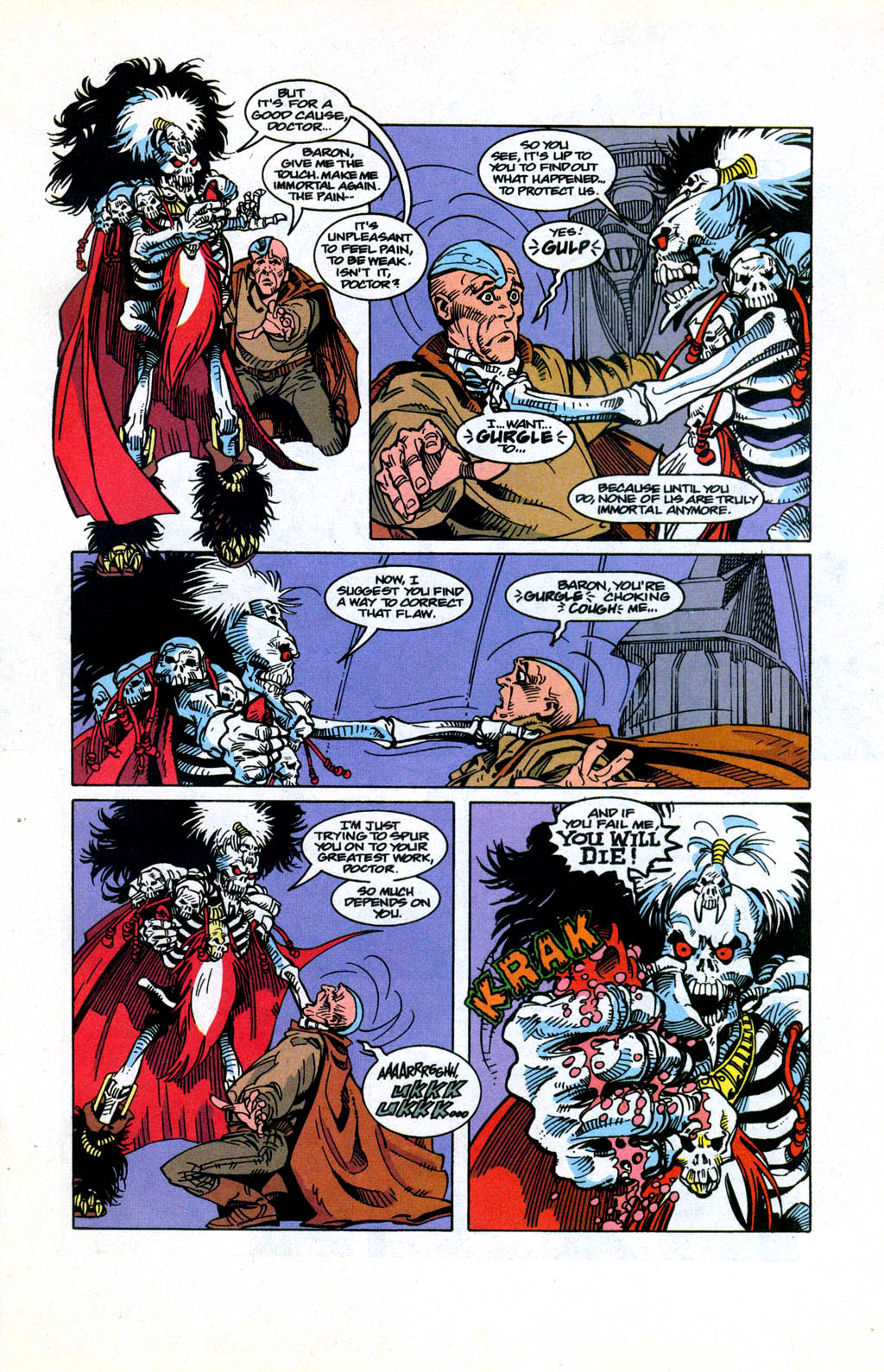 Read online Skeleton Warriors comic -  Issue #3 - 10