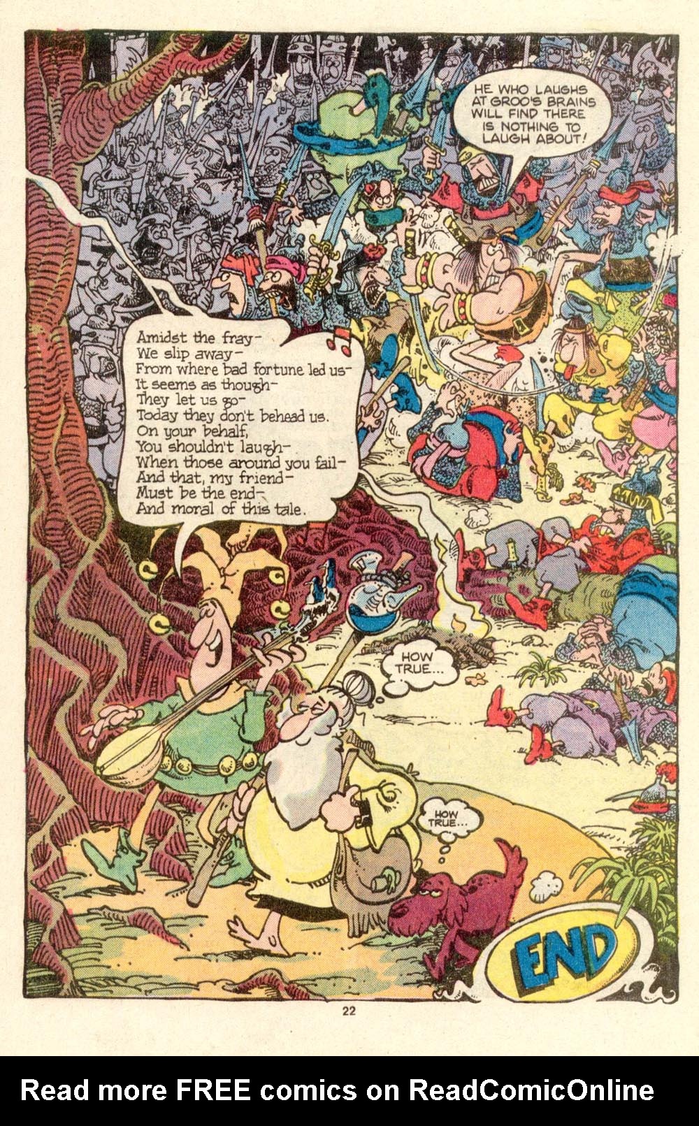 Read online Sergio Aragonés Groo the Wanderer comic -  Issue #27 - 22