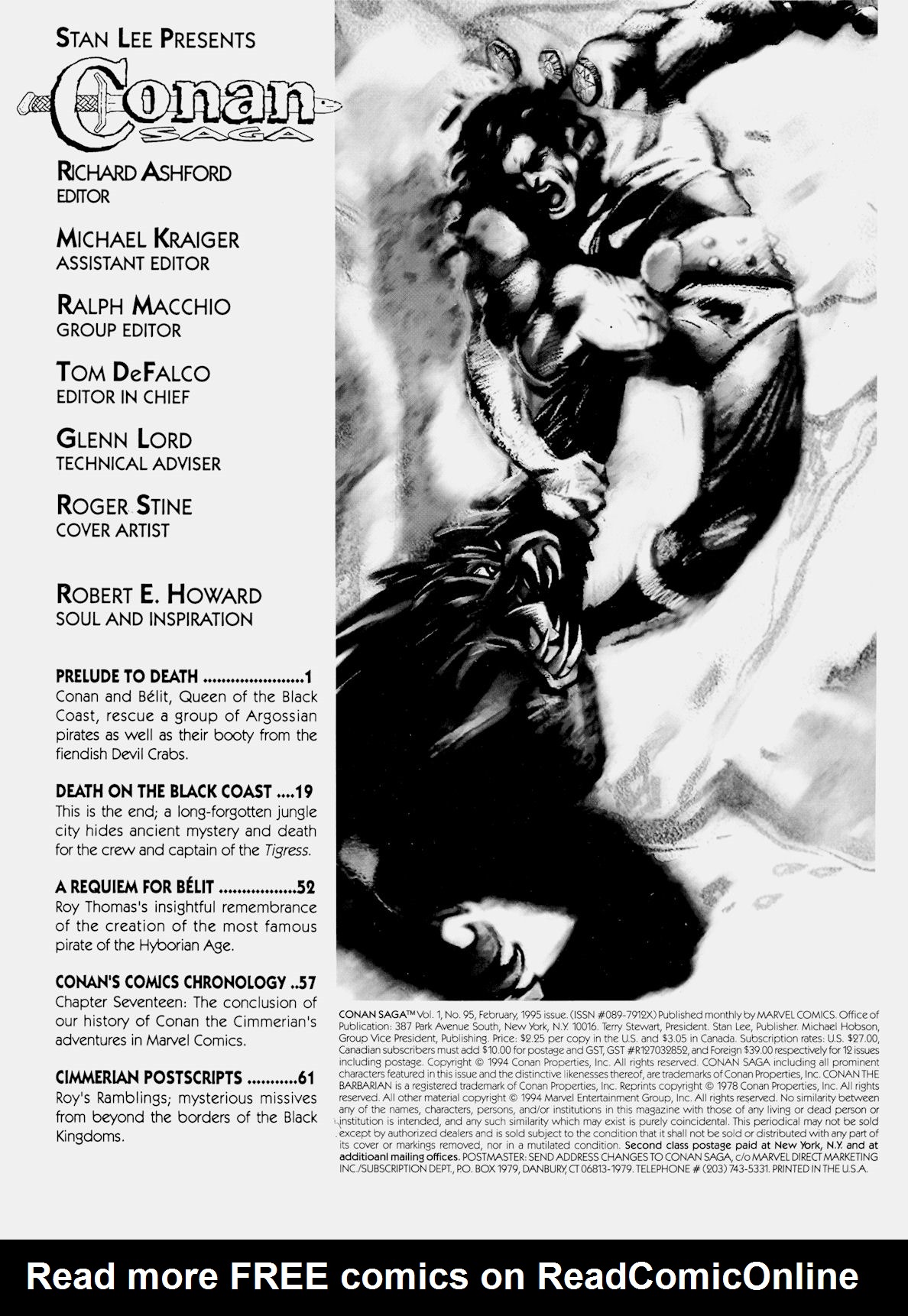 Read online Conan Saga comic -  Issue #95 - 2