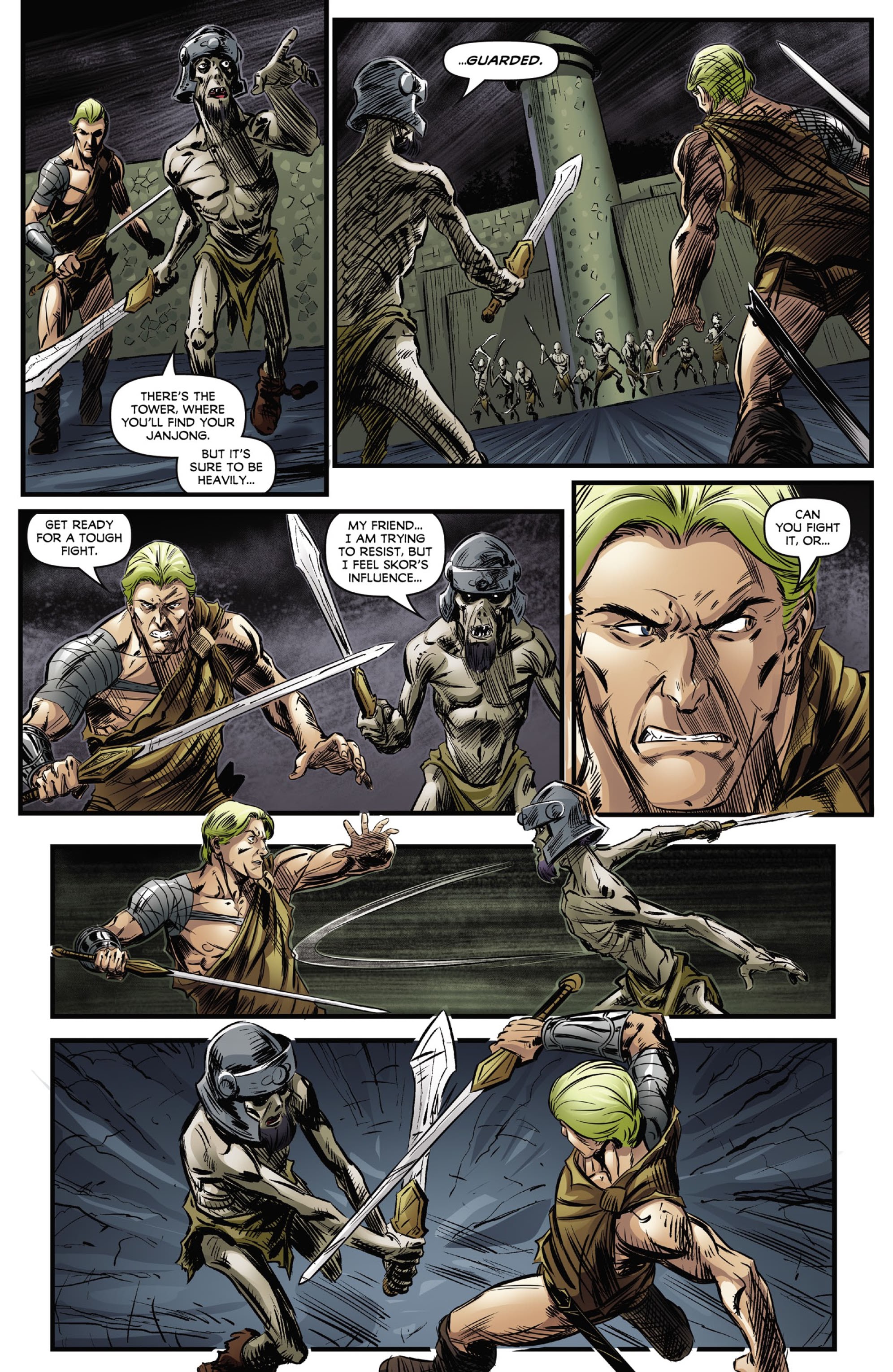 Read online ERB Carson of Venus: Realm of the Dead comic -  Issue #3 - 5
