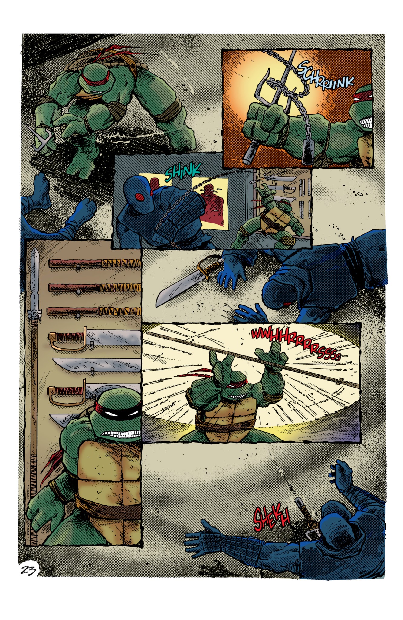 Read online Teenage Mutant Ninja Turtles Color Classics (2013) comic -  Issue #6 - 23