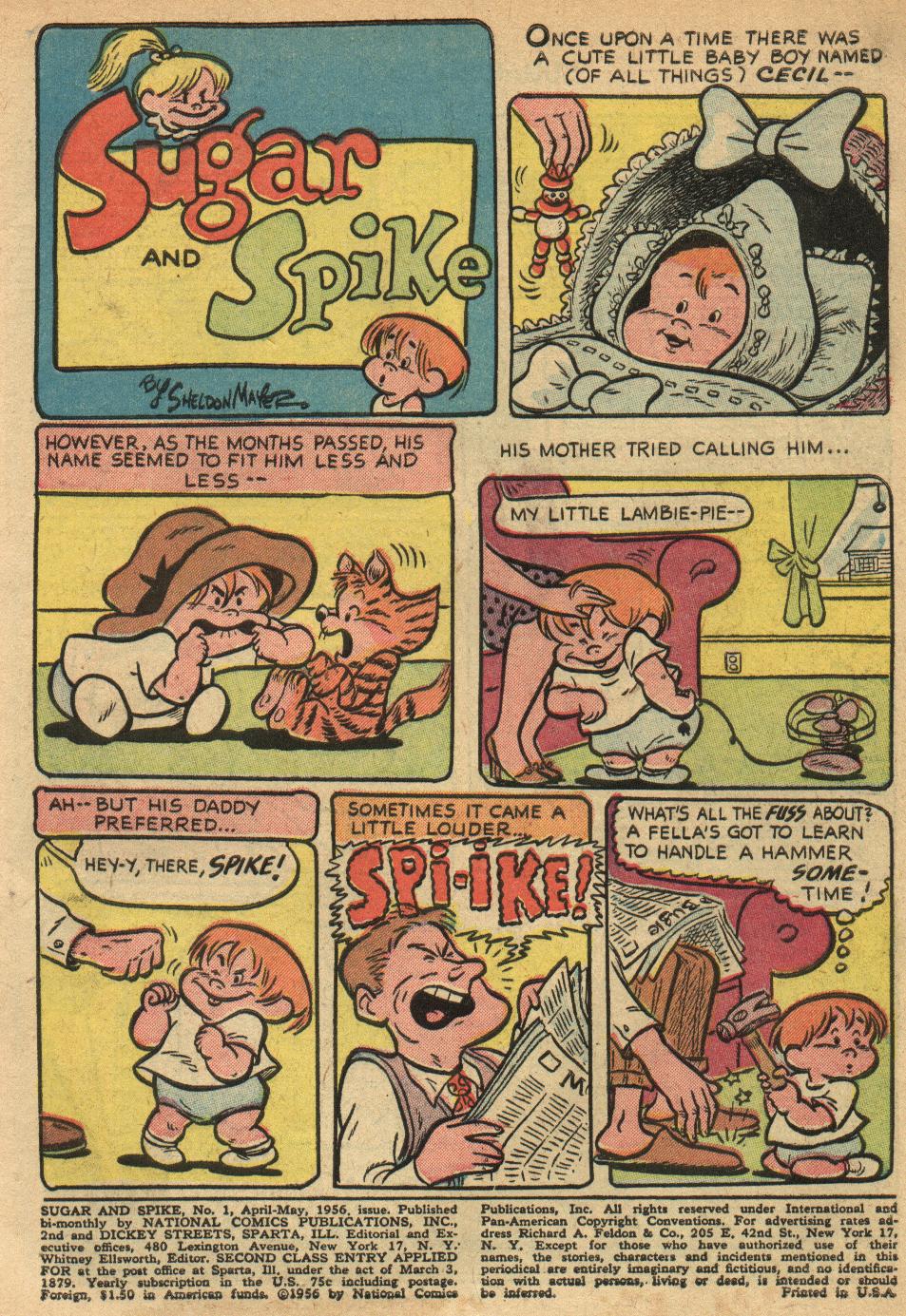 Read online Sugar and Spike comic -  Issue #1 - 3