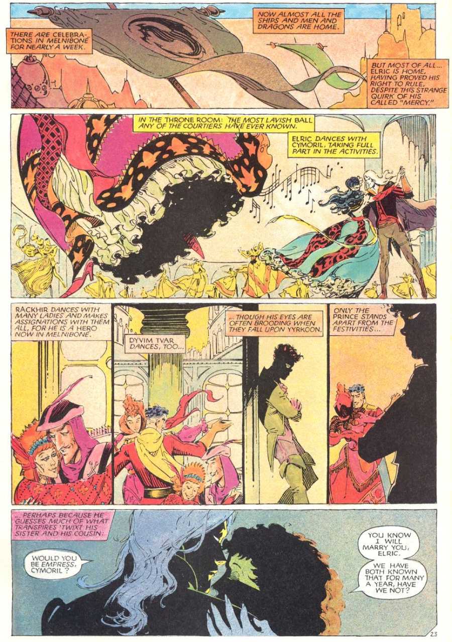 Read online Elric (1983) comic -  Issue #6 - 24