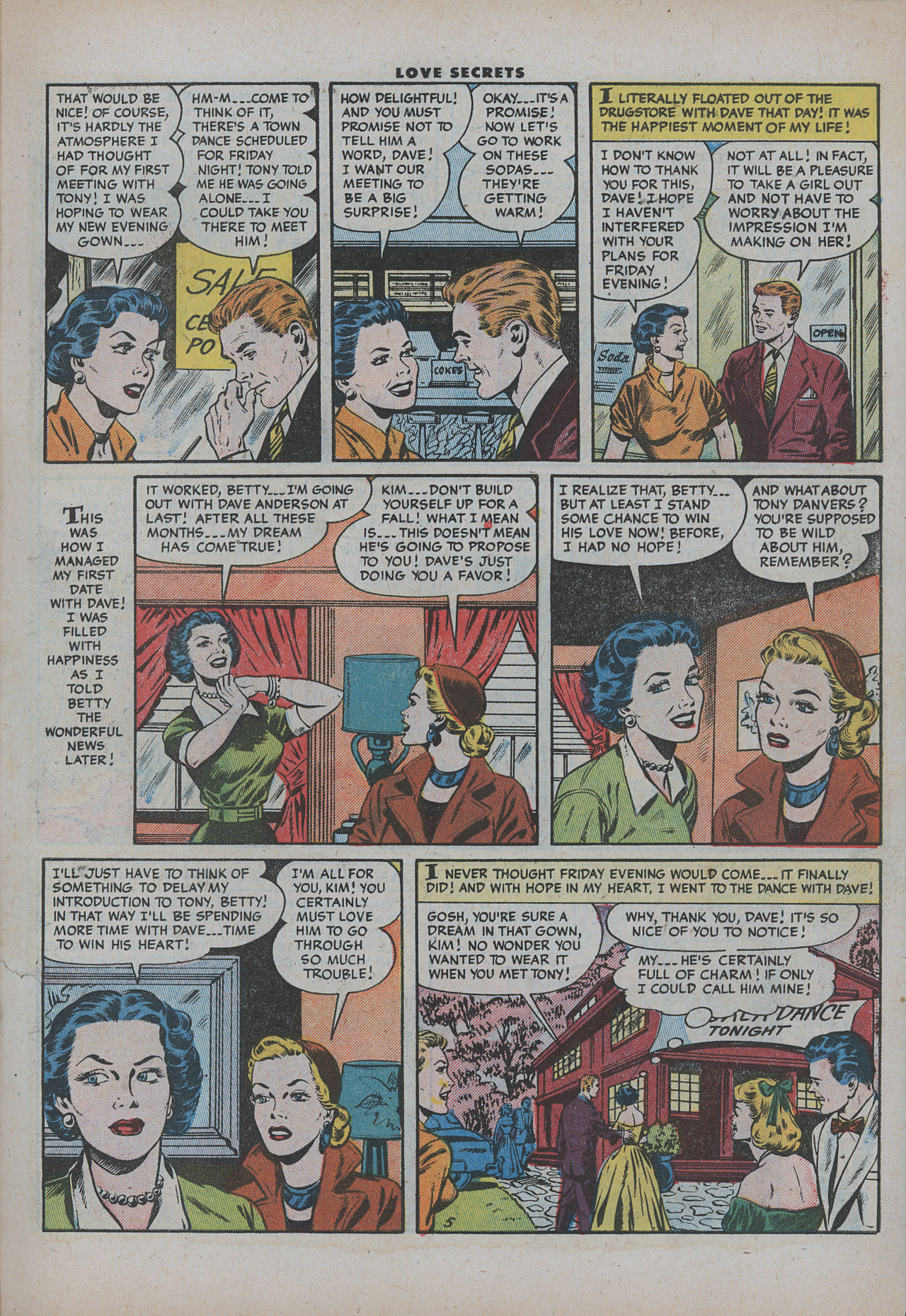 Read online Love Secrets (1953) comic -  Issue #44 - 7