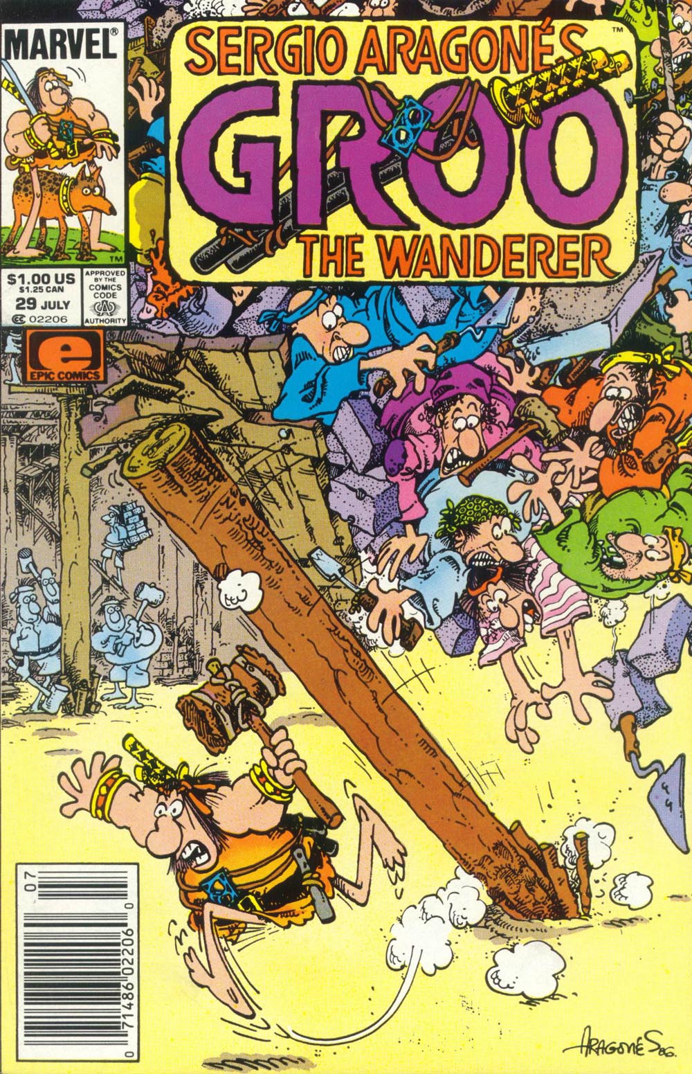 Read online Sergio Aragonés Groo the Wanderer comic -  Issue #29 - 1