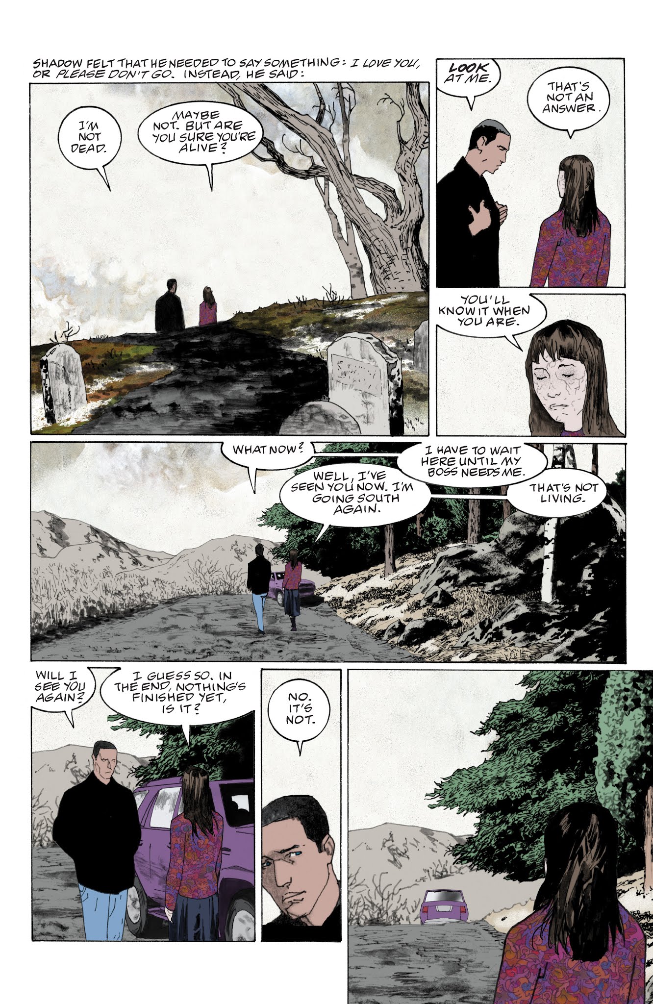 Read online American Gods: My Ainsel comic -  Issue #7 - 15