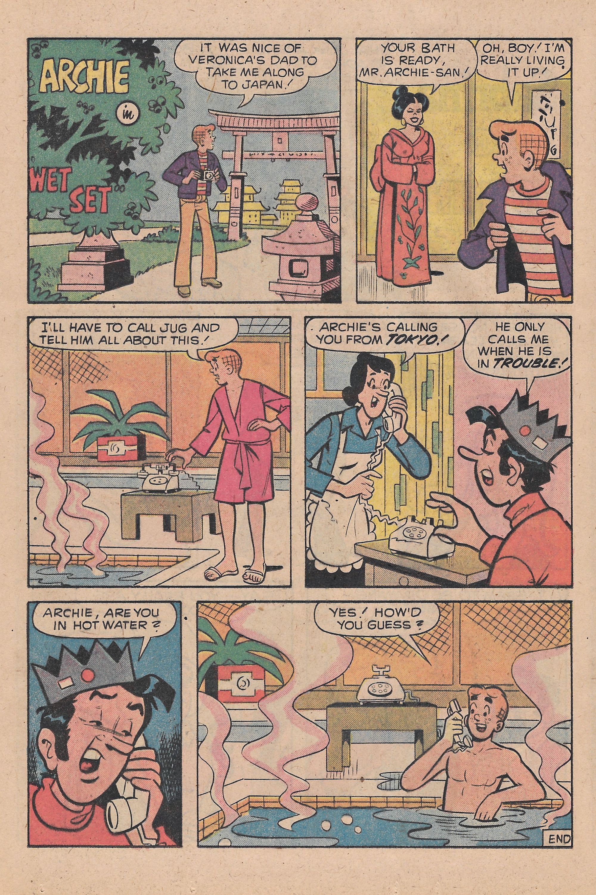 Read online Archie's Joke Book Magazine comic -  Issue #258 - 16