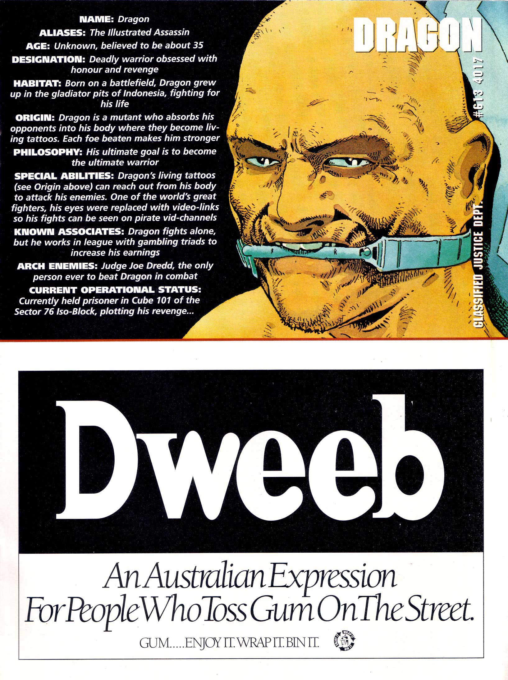 Read online Judge Dredd Lawman of the Future comic -  Issue #14 - 13