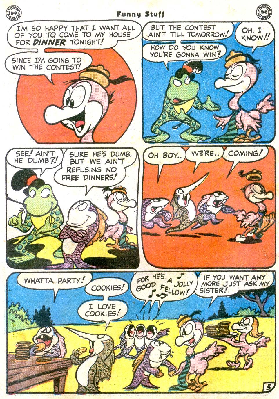 Read online Funny Stuff comic -  Issue #21 - 7