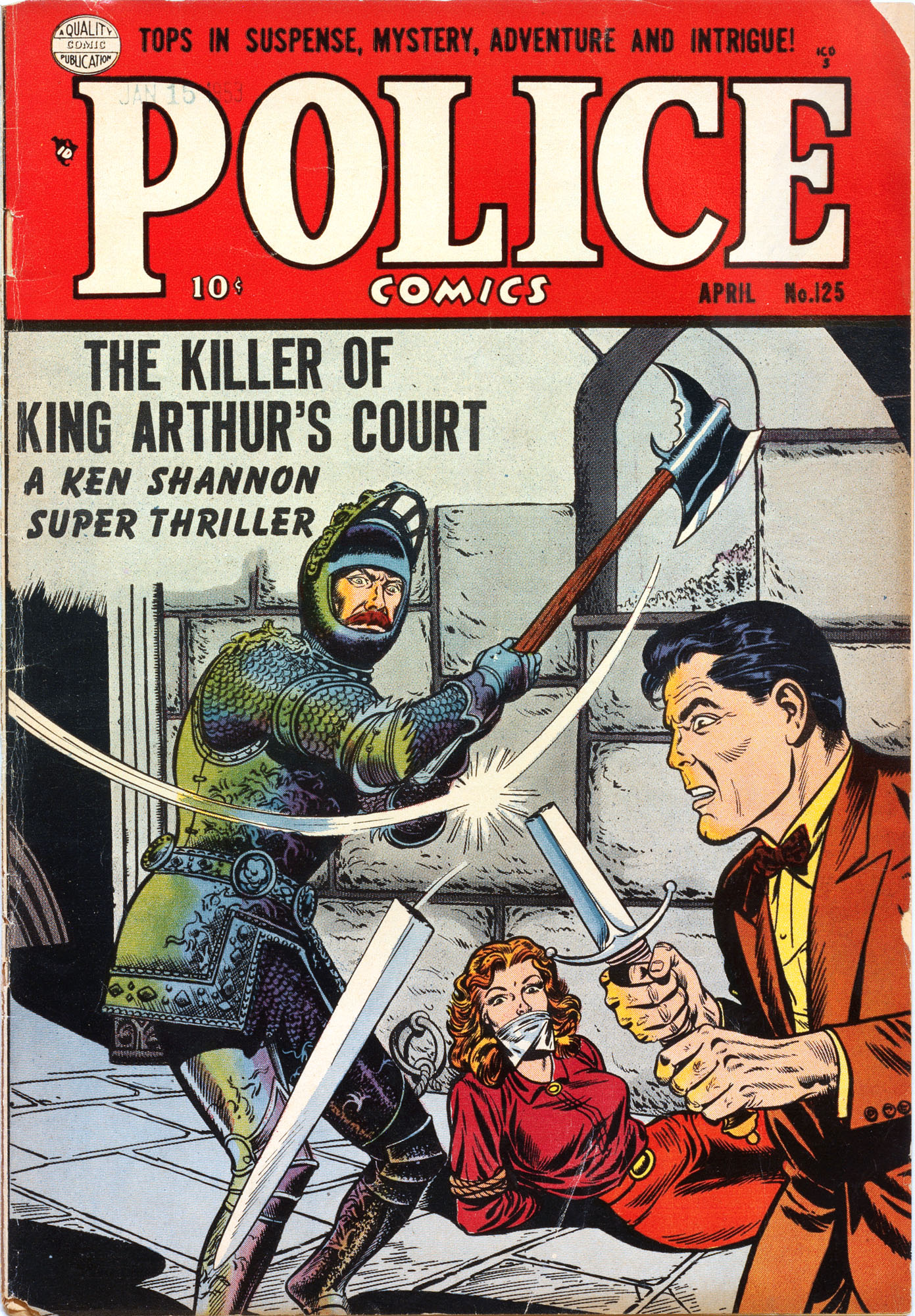 Read online Police Comics comic -  Issue #125 - 1