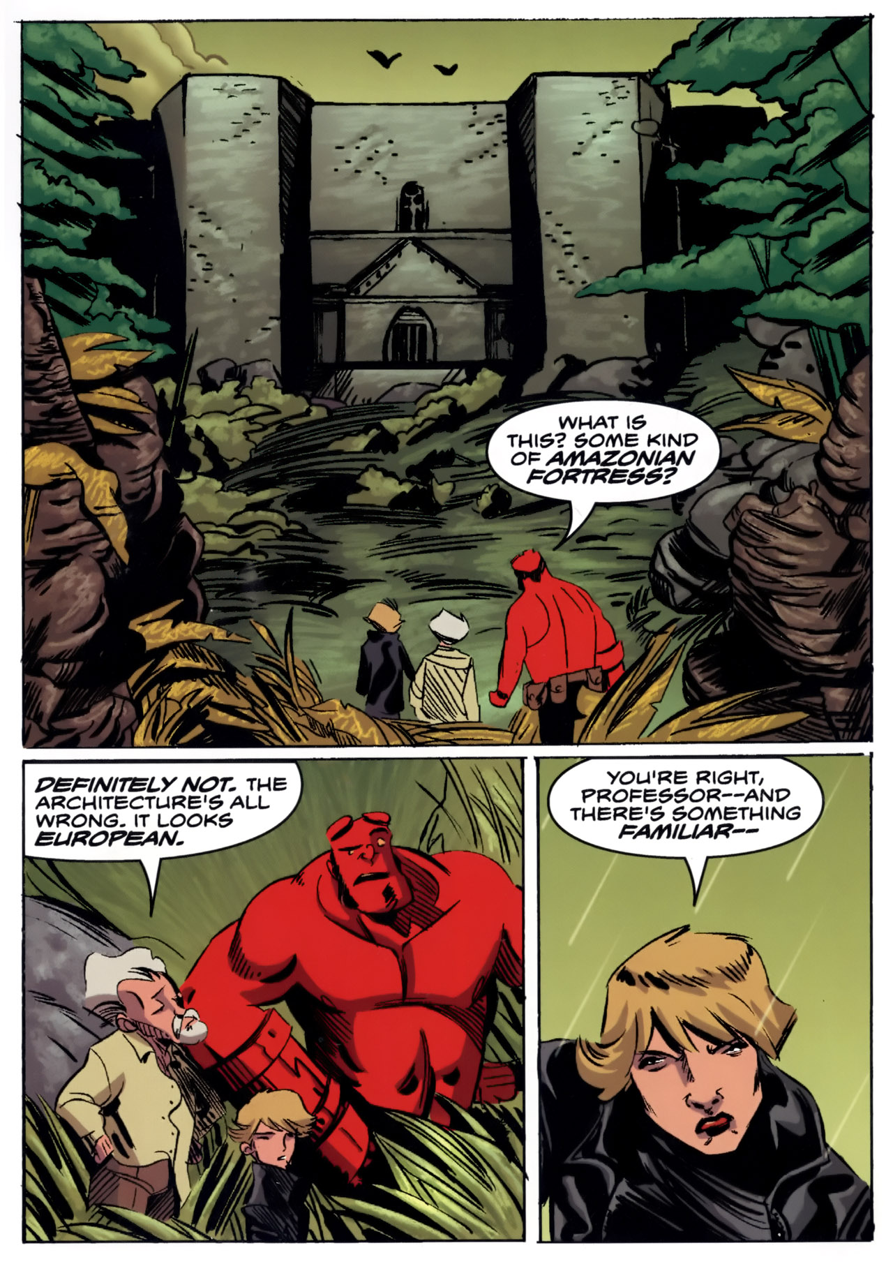 Read online Hellboy Animated: The Menagerie comic -  Issue # TPB - 19