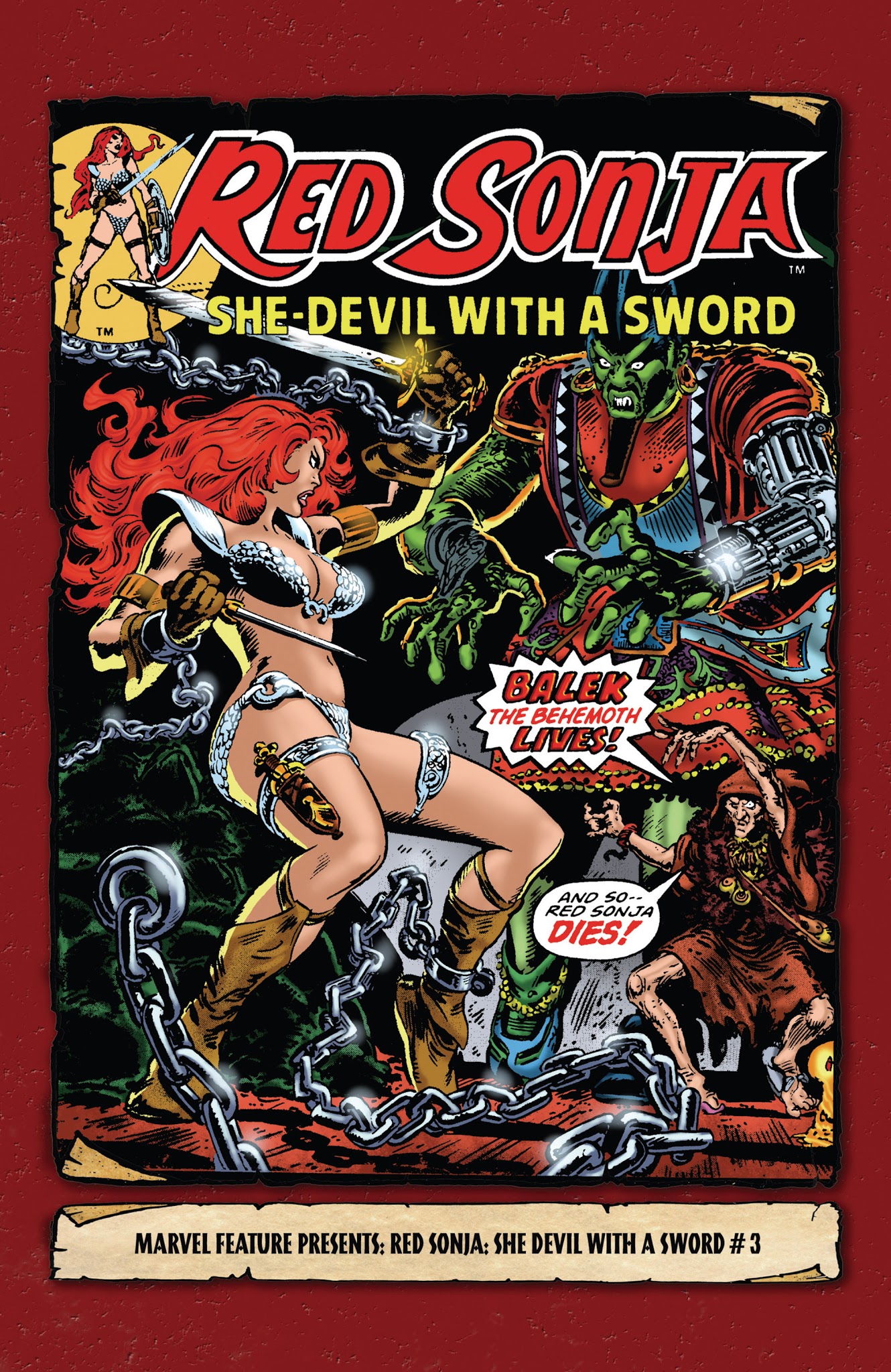Read online The Adventures of Red Sonja comic -  Issue # TPB 1 - 133