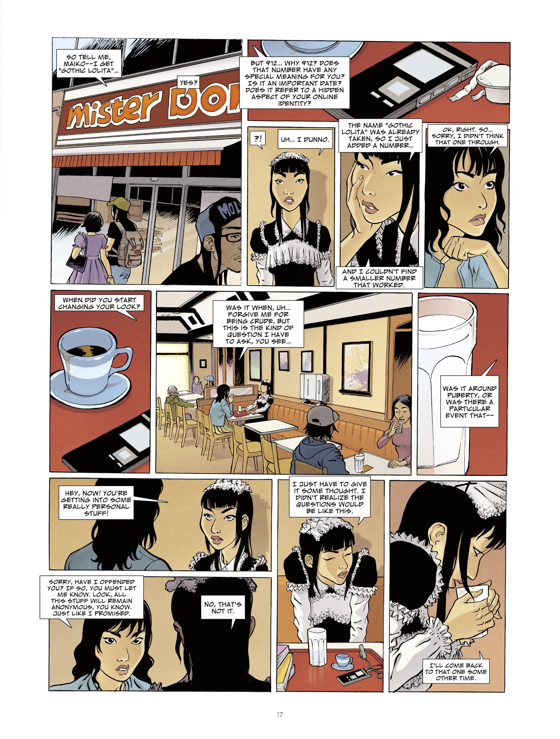 Read online Otaku Blue comic -  Issue #1 - 17
