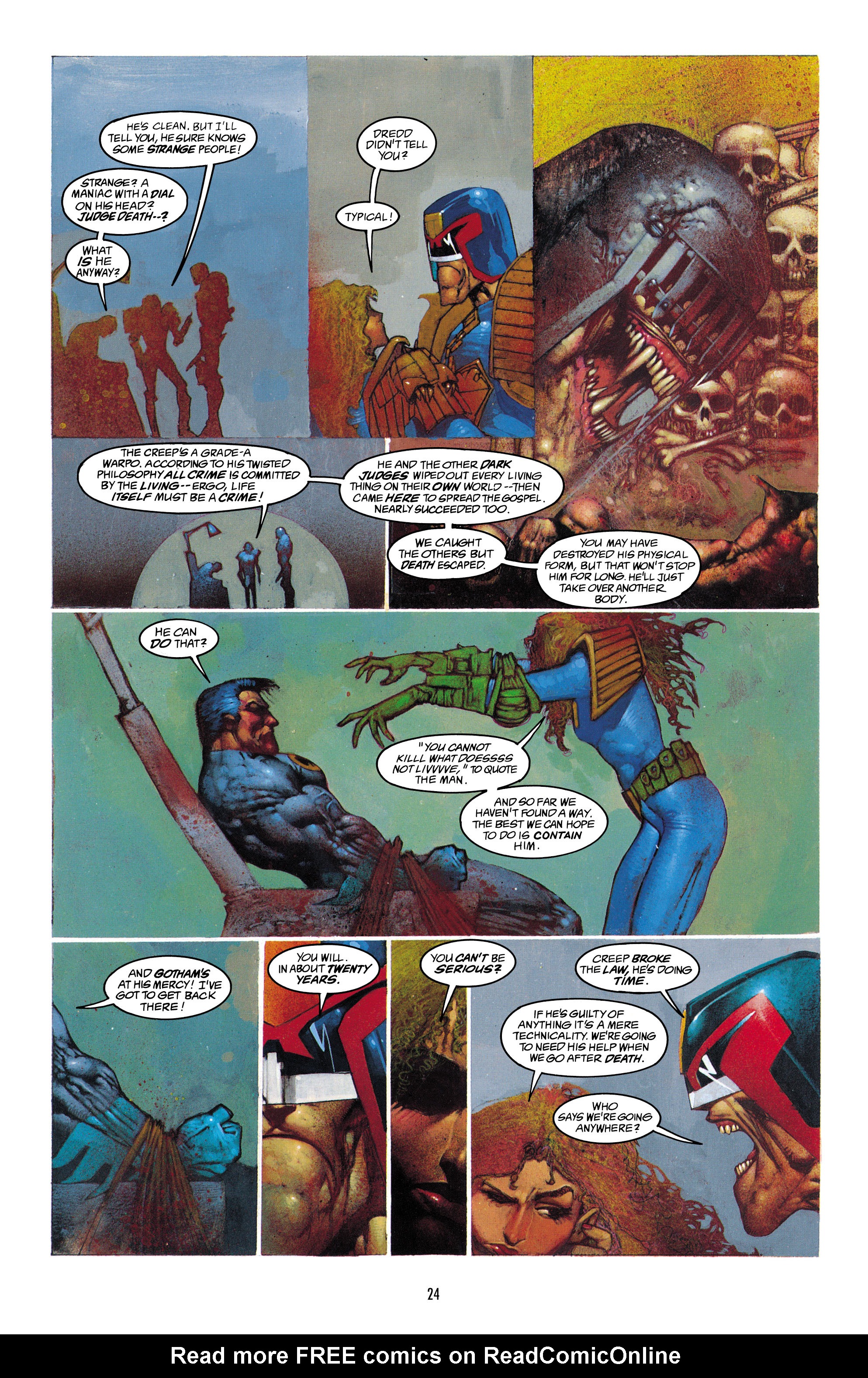 Read online Batman/Judge Dredd Collection comic -  Issue # TPB (Part 1) - 24