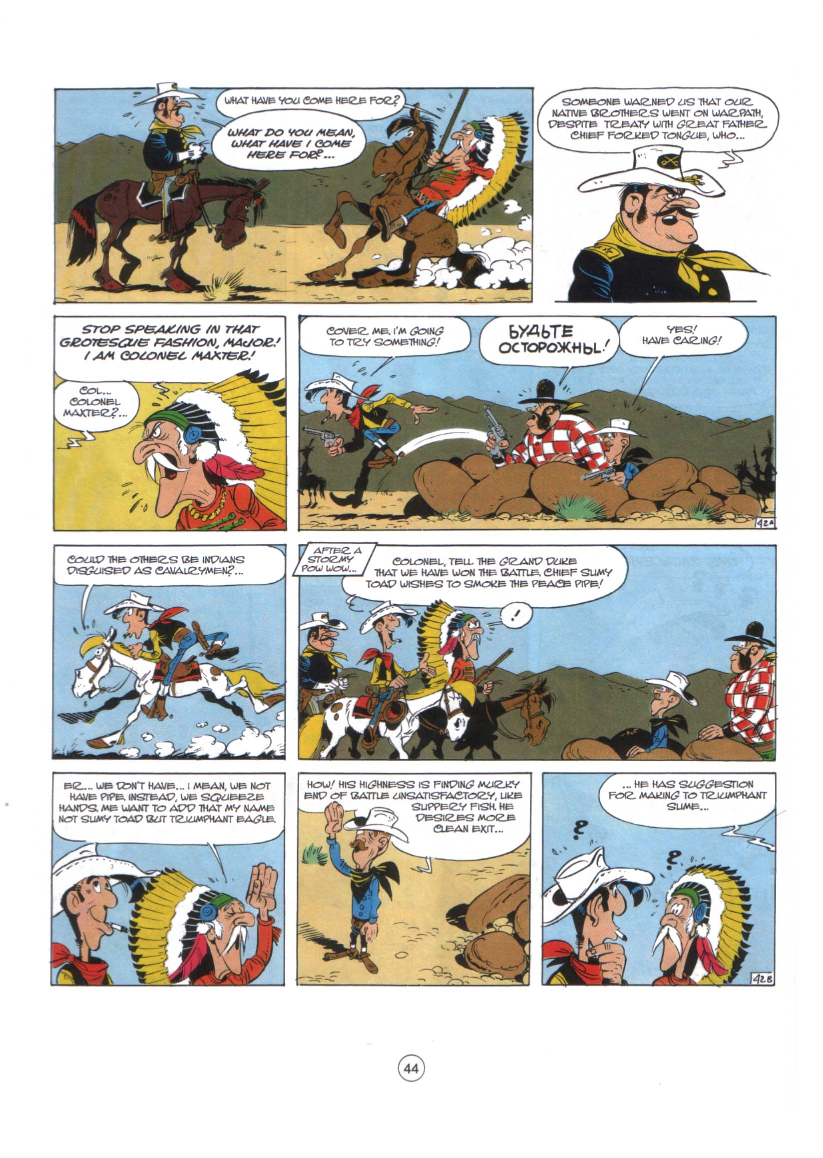 Read online A Lucky Luke Adventure comic -  Issue #29 - 43