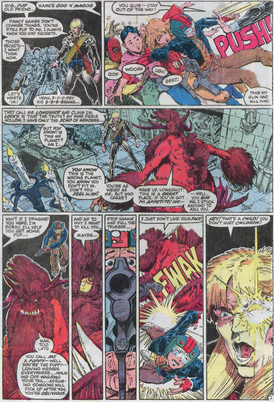 Read online Longshot (1985) comic -  Issue #5 - 3