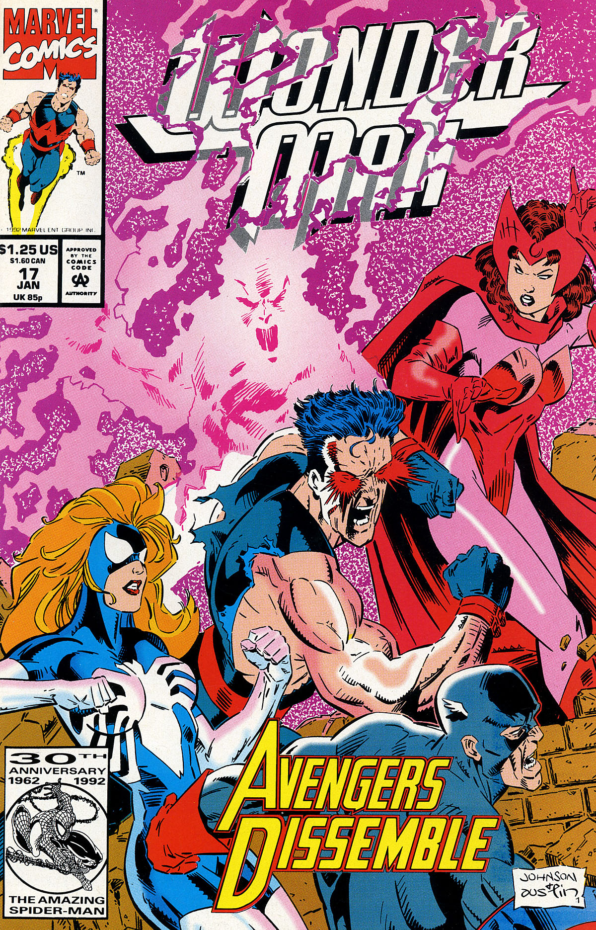 Read online Wonder Man (1991) comic -  Issue #17 - 1