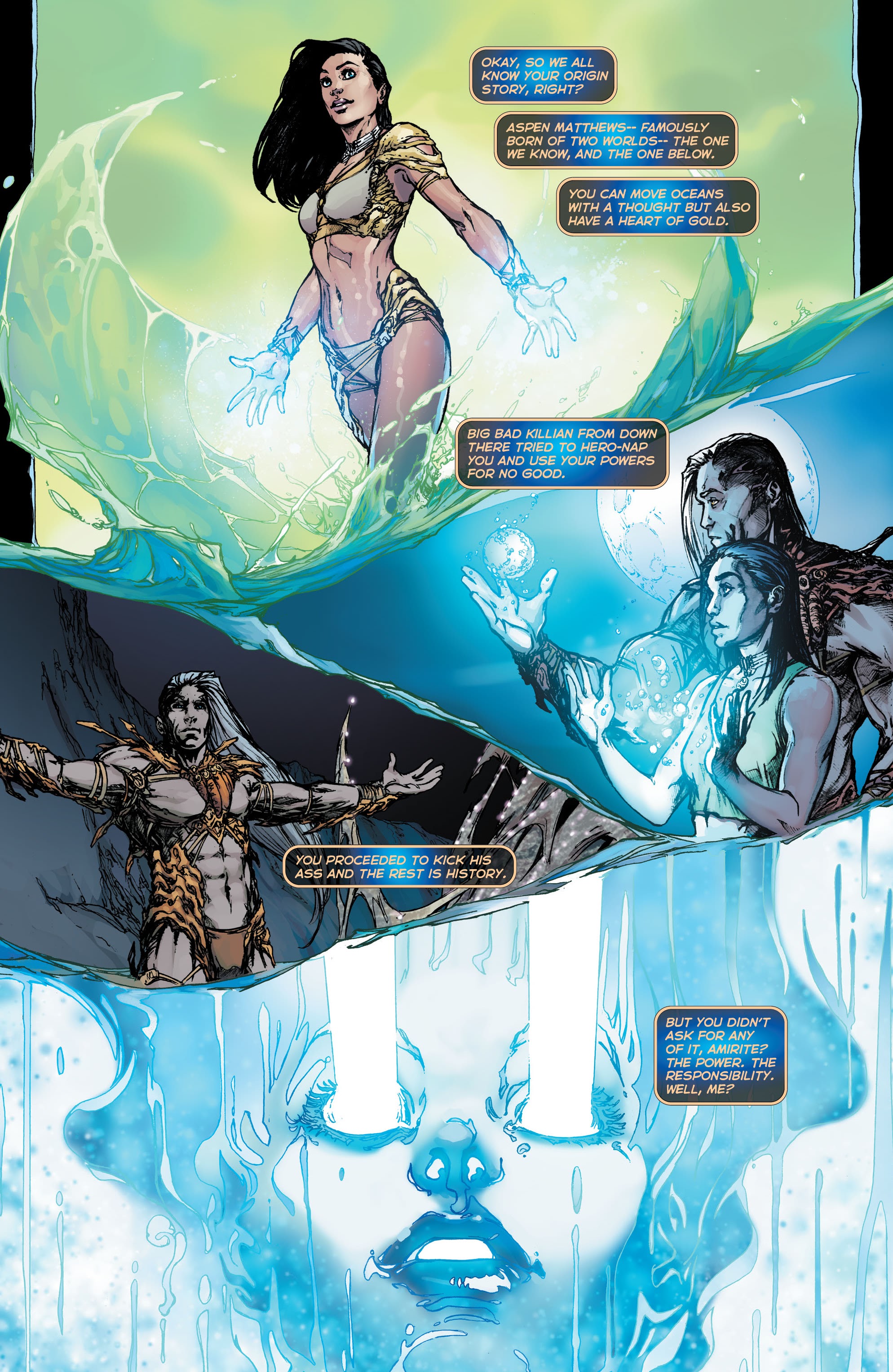 Read online Fathom The Core comic -  Issue #1 - 17