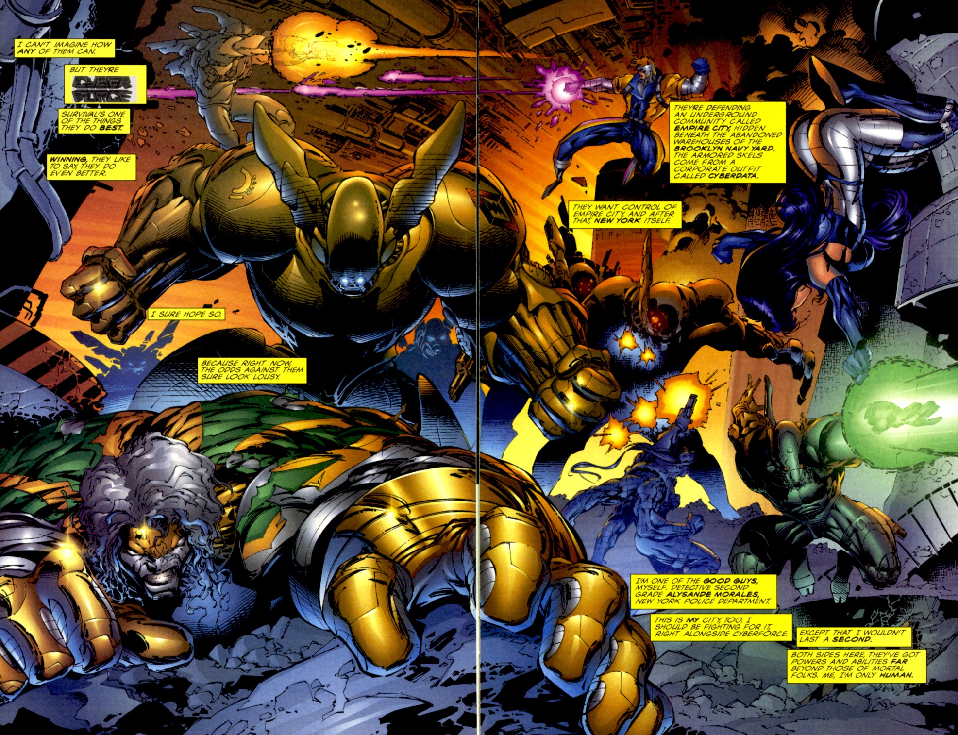 Read online Cyberforce (1993) comic -  Issue #11 - 4