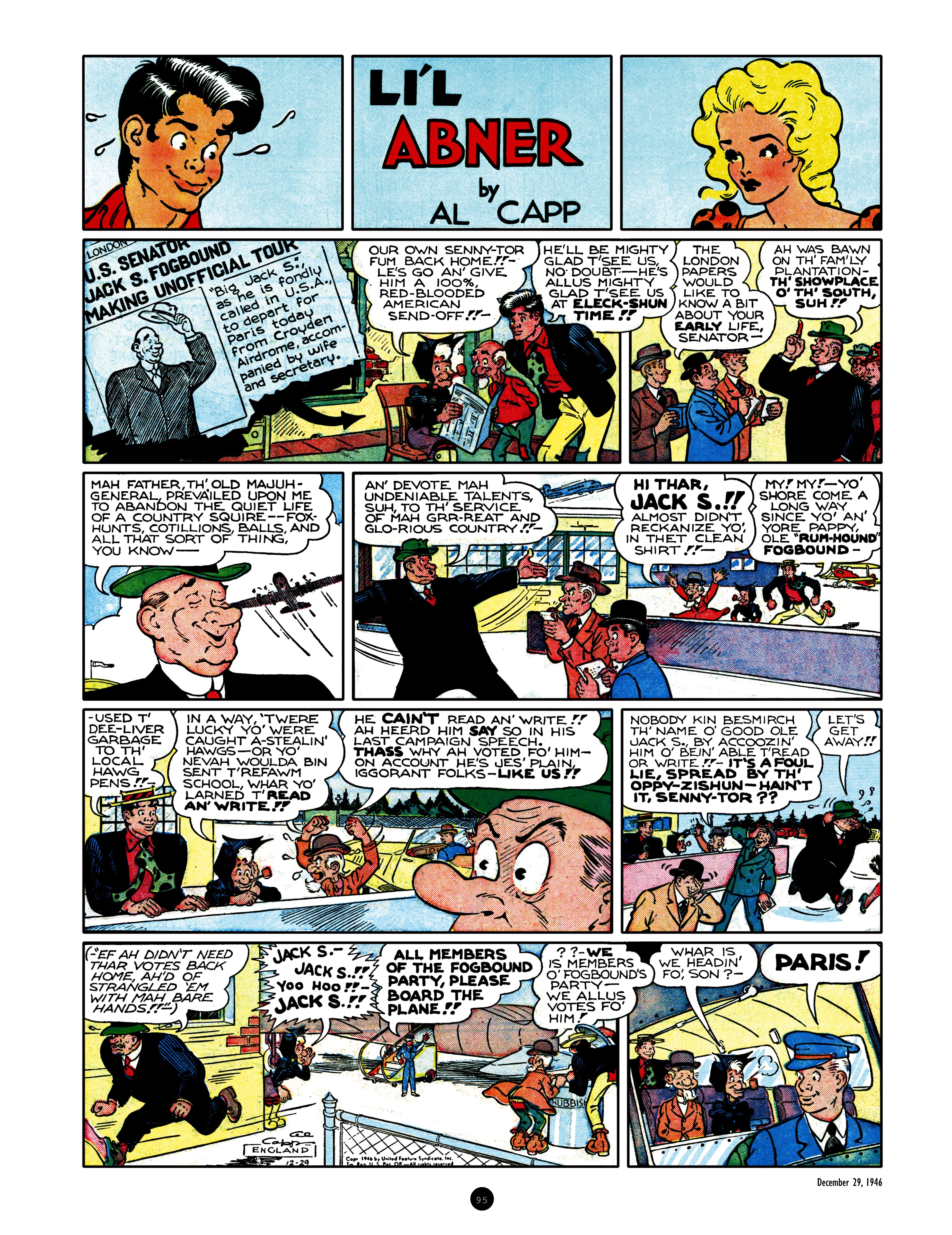 Read online Al Capp's Li'l Abner Complete Daily & Color Sunday Comics comic -  Issue # TPB 7 (Part 1) - 95