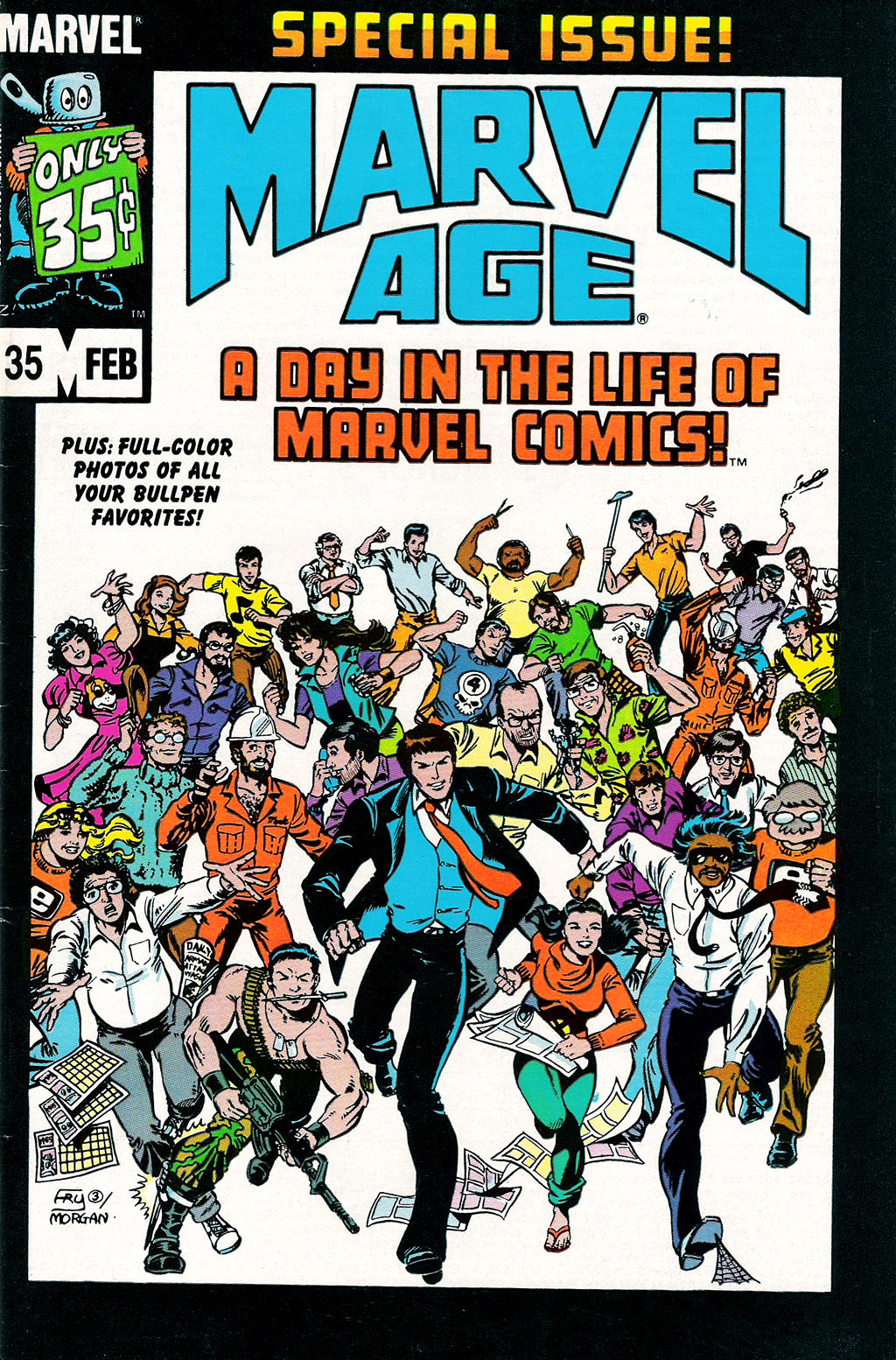 Marvel Age issue 35 - Page 1