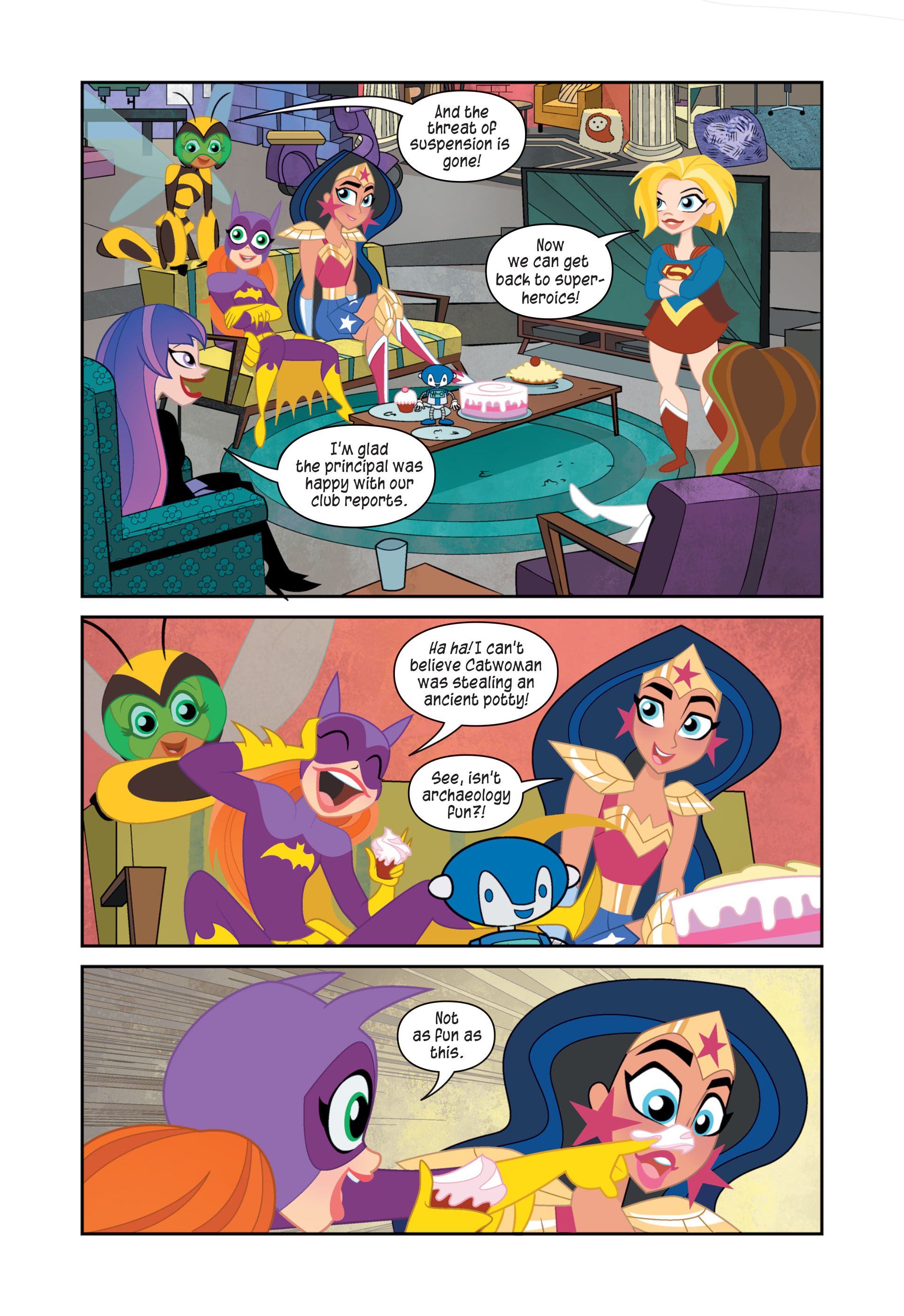 Read online DC Super Hero Girls: At Metropolis High comic -  Issue # TPB - 128