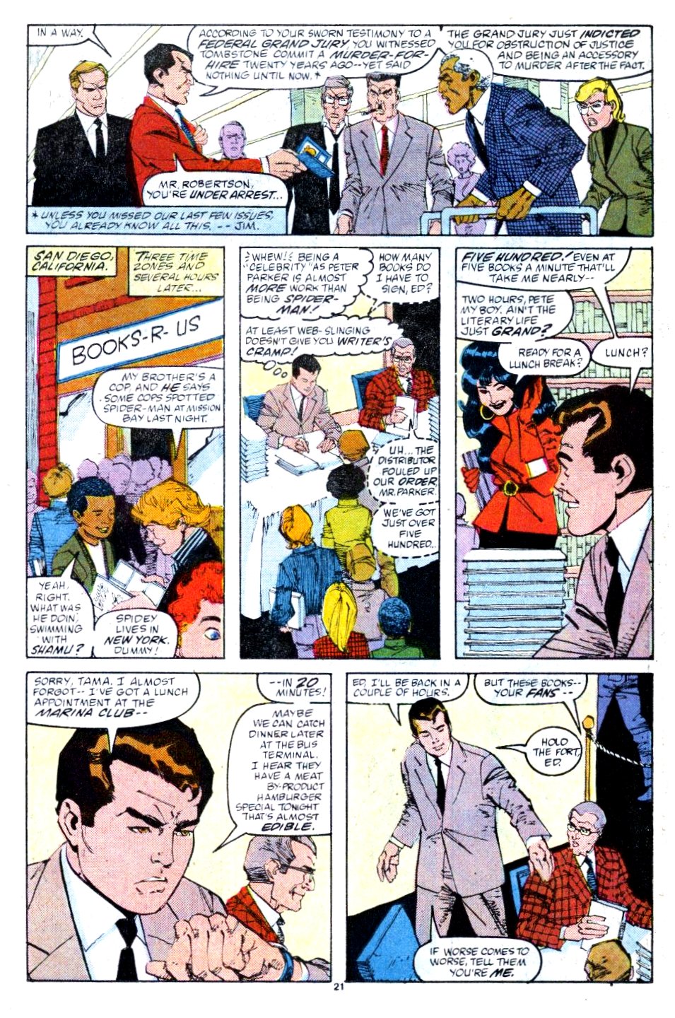 Read online The Spectacular Spider-Man (1976) comic -  Issue #144 - 15