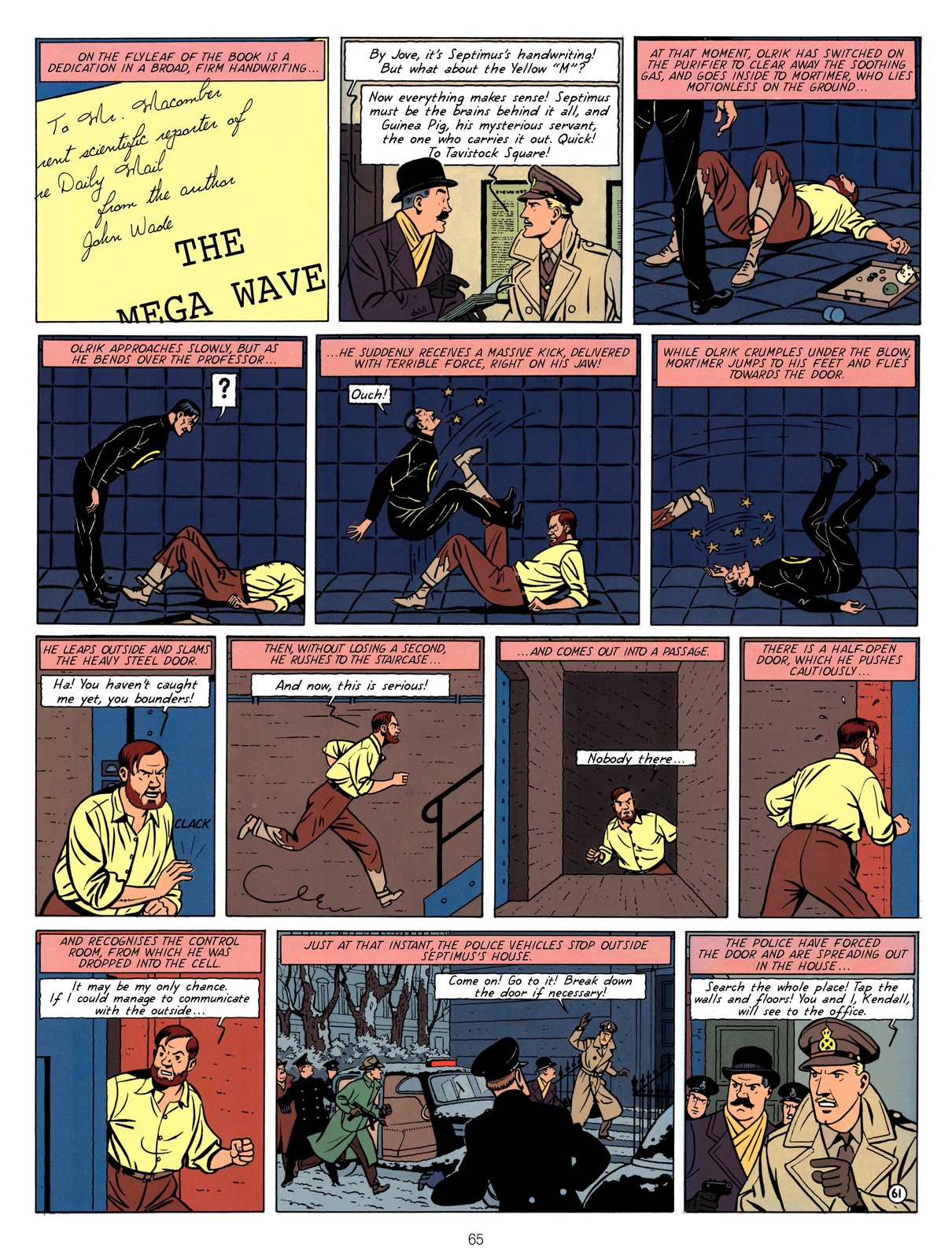 Read online Blake & Mortimer comic -  Issue #1 - 67