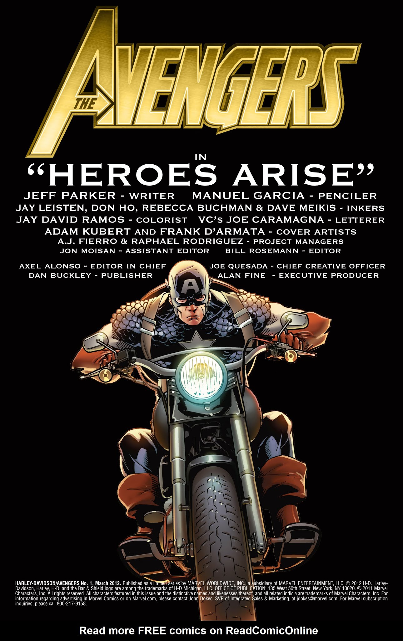Read online Harley-Davidson/Avengers comic -  Issue #1 - 2