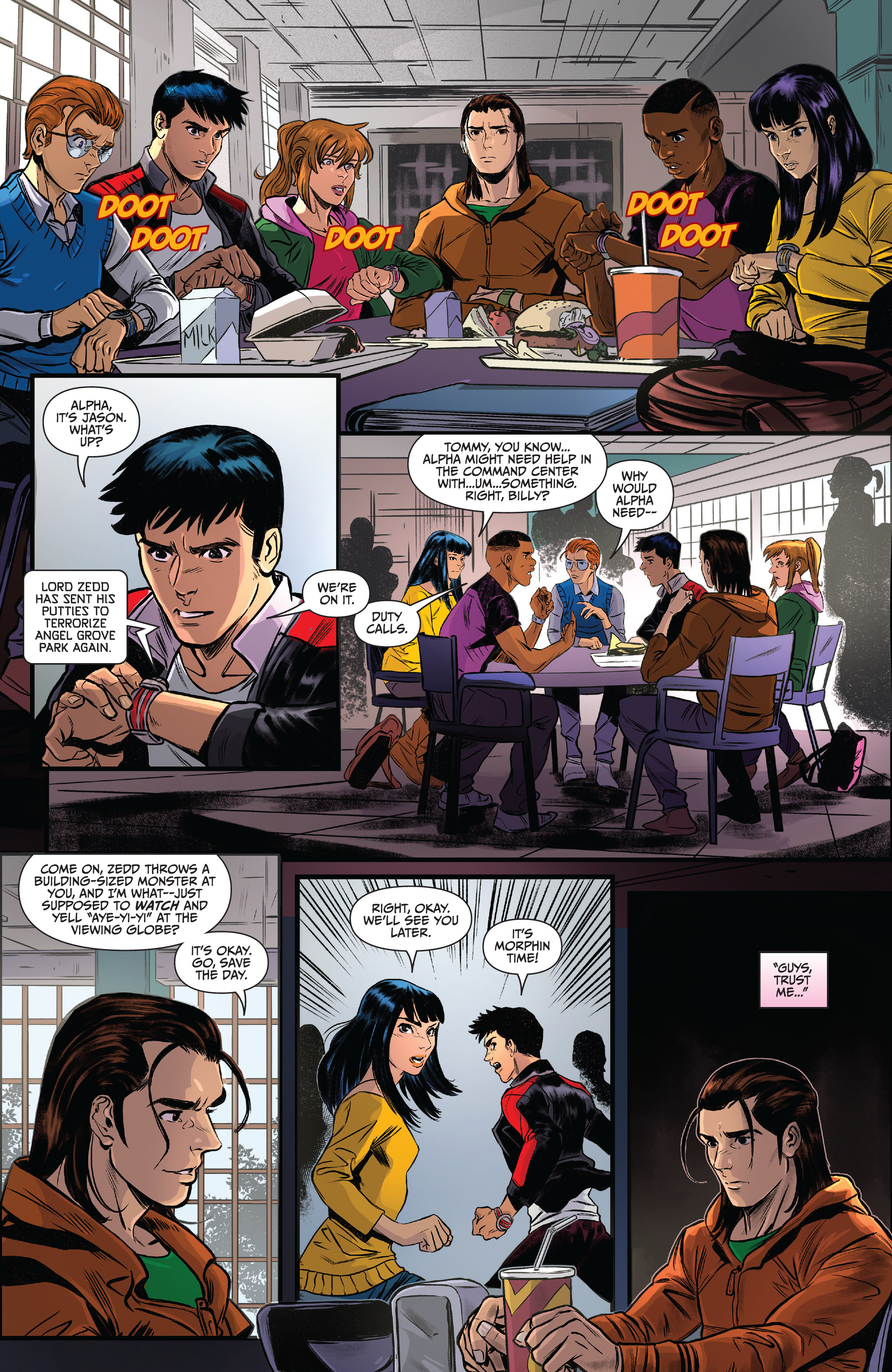 Read online Saban's Go Go Power Rangers comic -  Issue #21 - 17